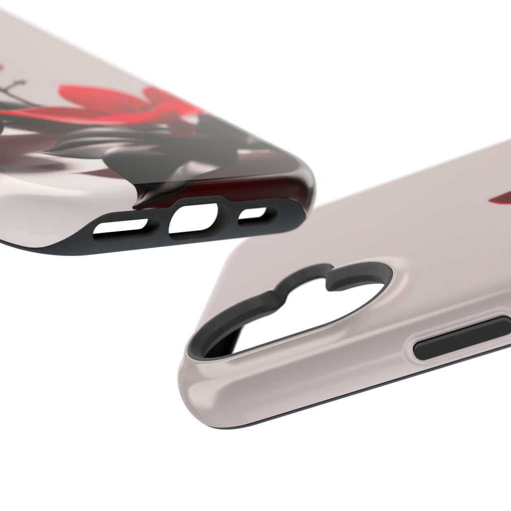 iPhone Radiant Bloom and Leaf Design Slim Everyday Designer Case · iPhone Case