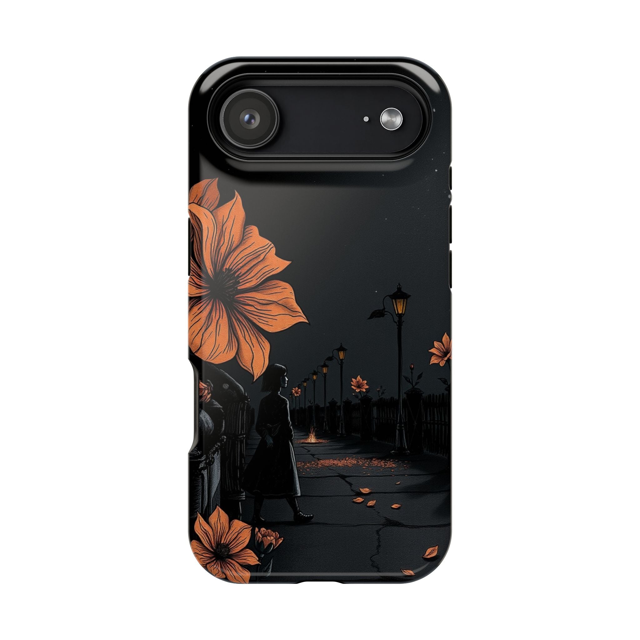 iPhone Night Bloomer Electric Art Bold Modern Everyday Snap Case · iPhone Case