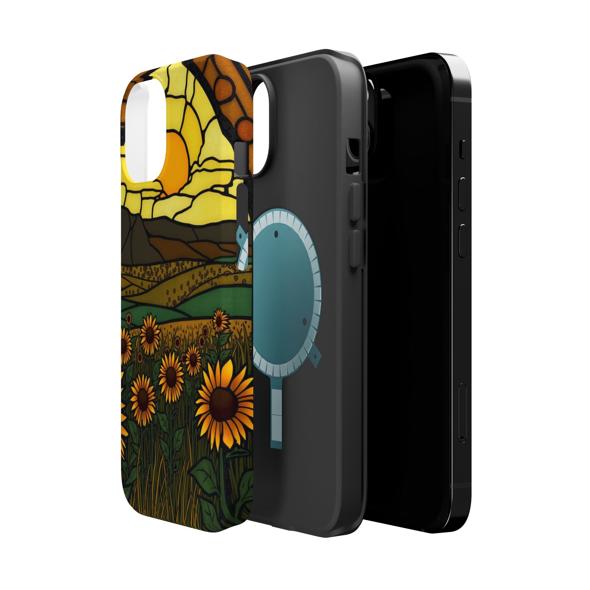 iPhone Sunflower Prairie Enchanted Art Slim Everyday Designer Case · iPhone Case