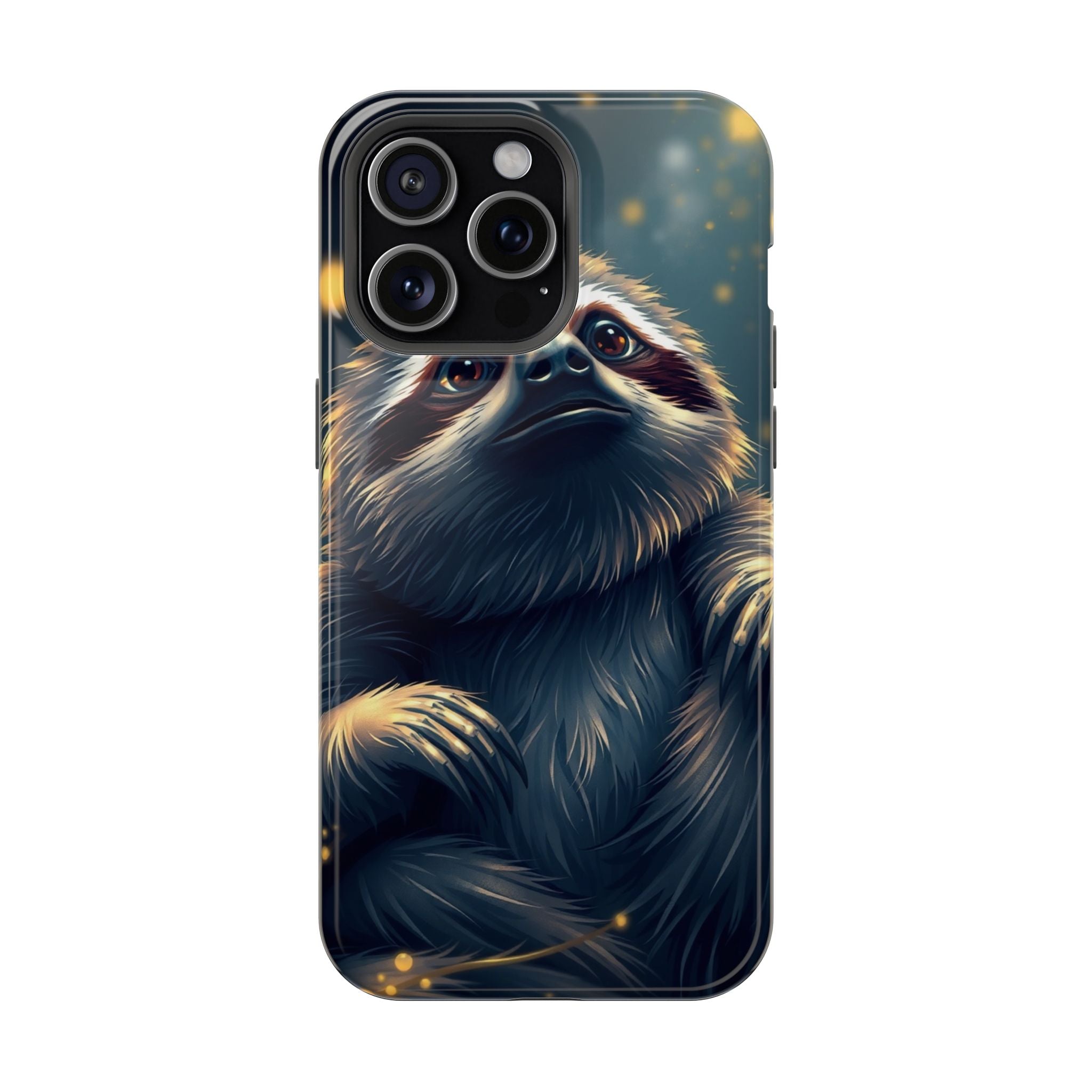 iPhone Vibrant Cozy Sloth Mode Design Slim Everyday Designer Case · iPhone Case