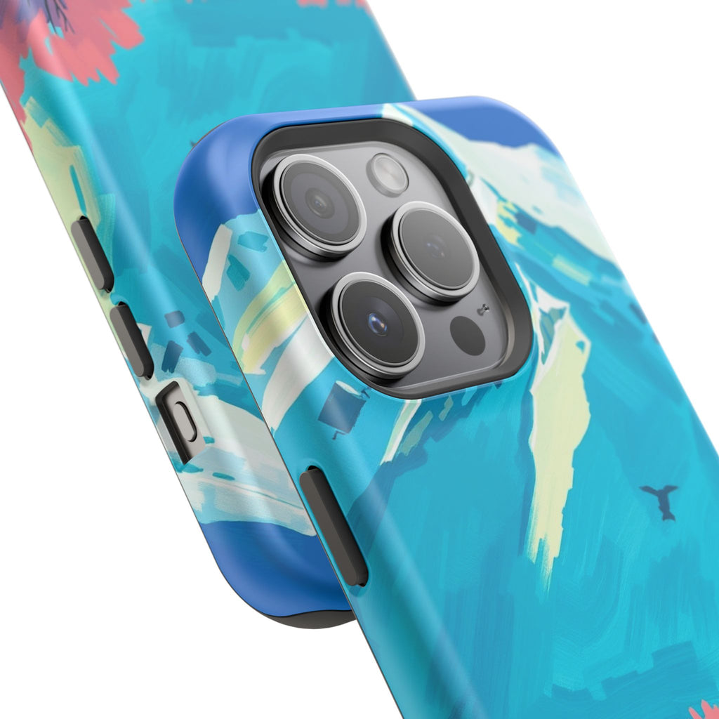 iPhone Snow Field Electric Art Slim Everyday Designer Case · iPhone Case