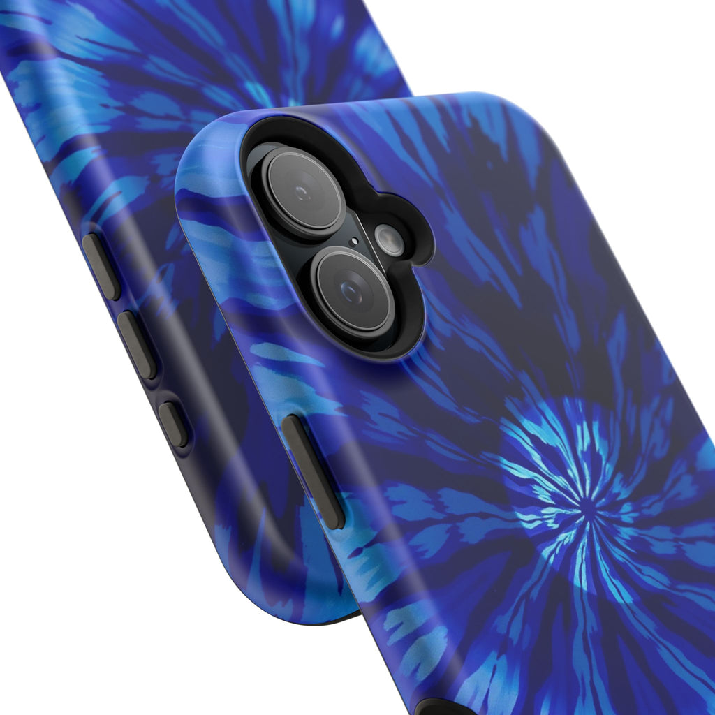 iPhone Tie-Dye Vortex Dark Gothic Ink Slim Everyday Designer Case · iPhone Case