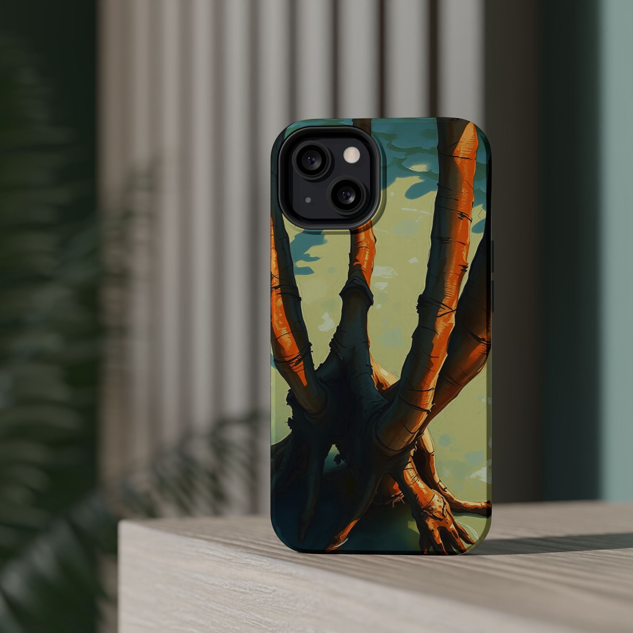 iPhone Mangrove Roots Mystic Art Bold Modern Everyday Snap Case · iPhone Case