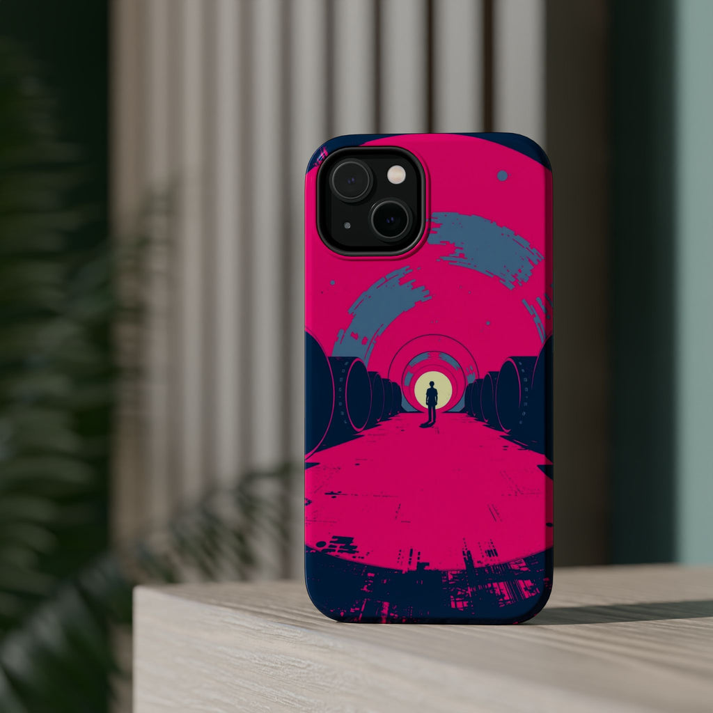 iPhone 1960s Mod Circles Bold Art Bold Modern Everyday Snap Case · iPhone Case