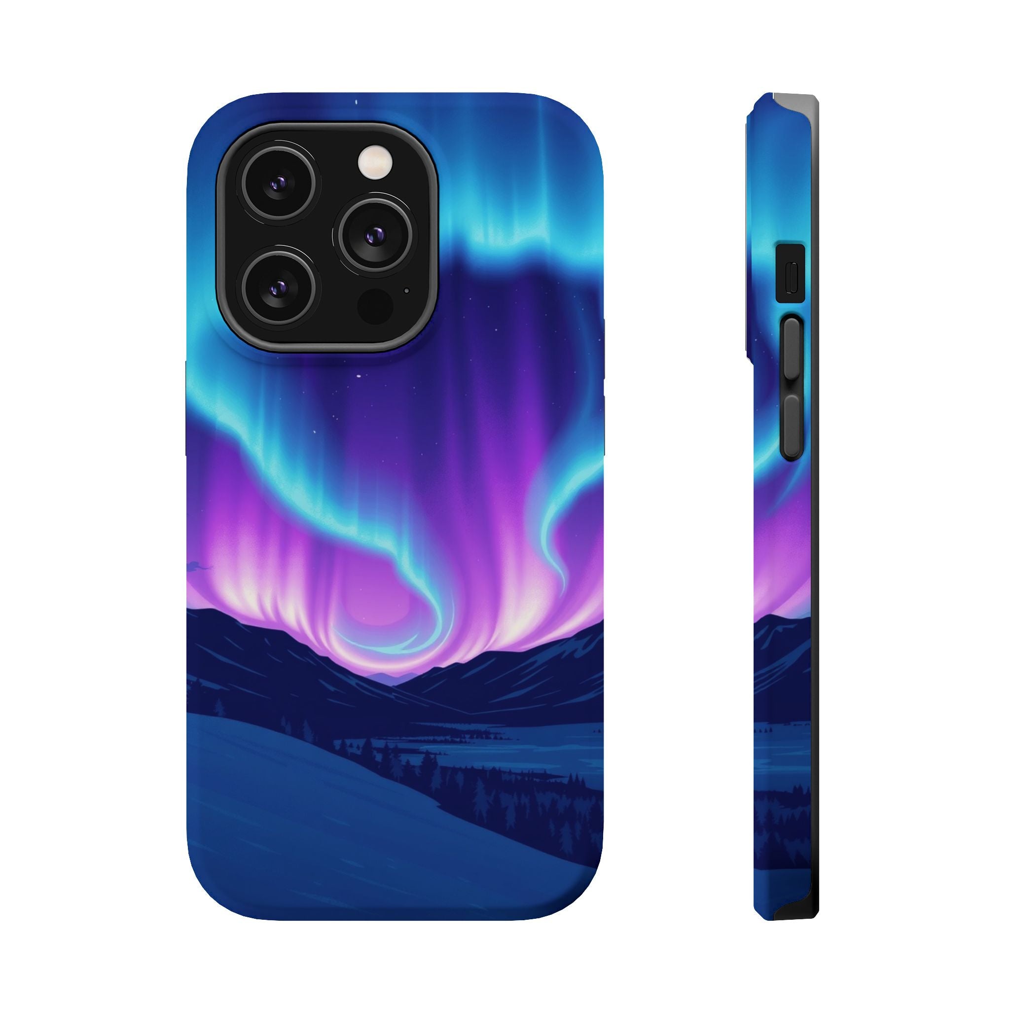 iPhone Northern Lights Mystic Art Bold Modern Everyday Snap Case · iPhone Case