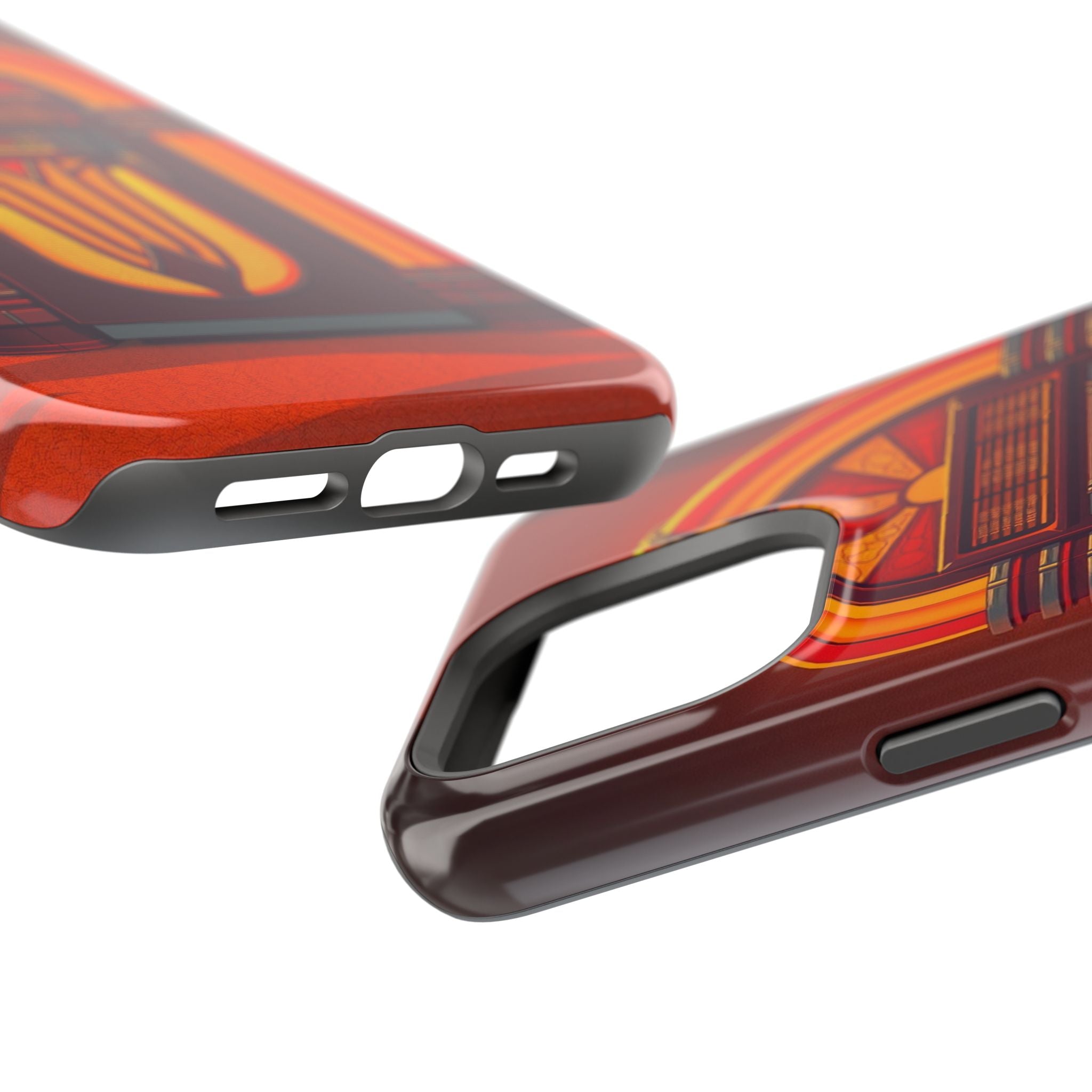 iPhone Jukebox Glow Pop Art Bold Bold Modern Everyday Snap Case · iPhone Case
