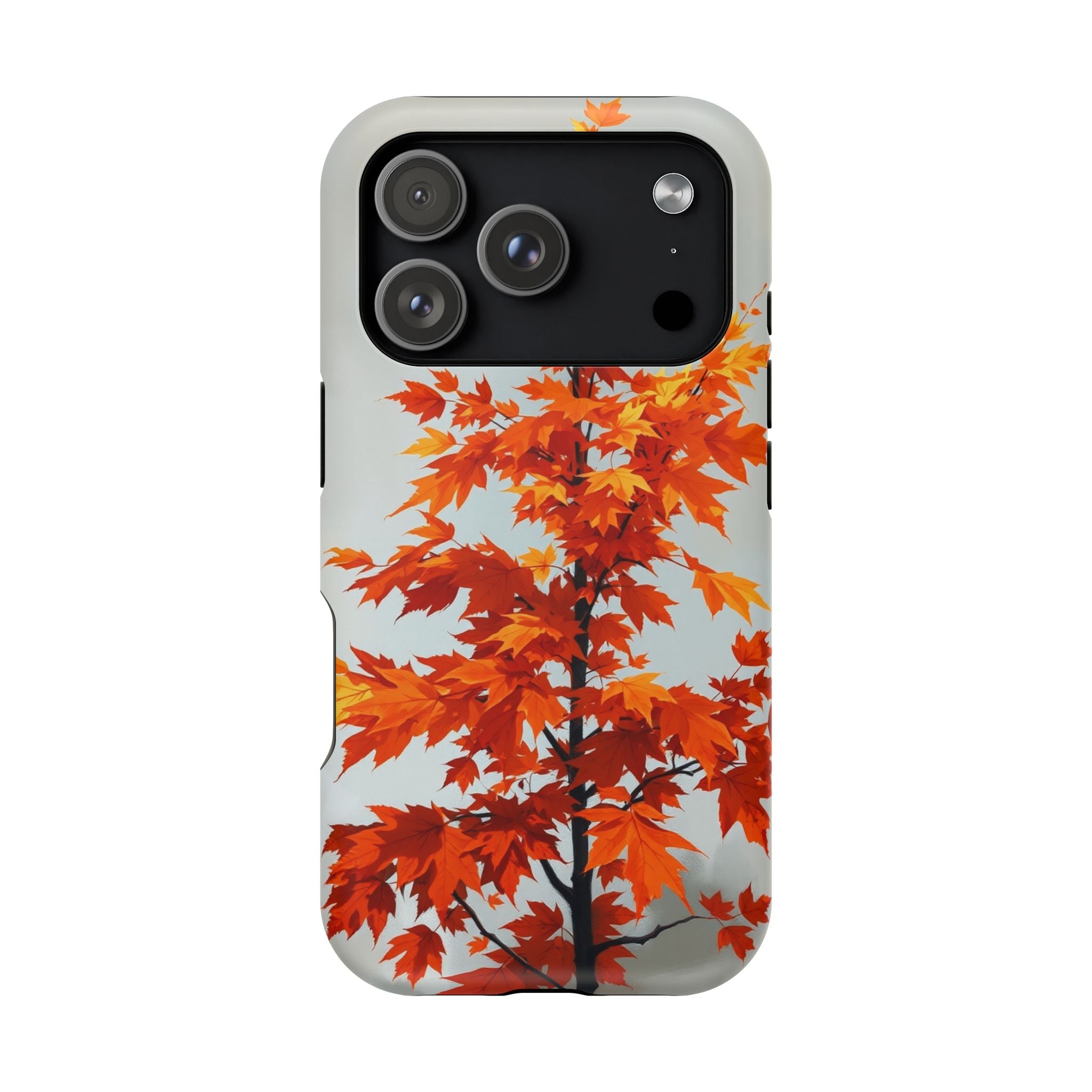 iPhone Autumn Maple Bold Art Slim Everyday Designer Case · iPhone Case