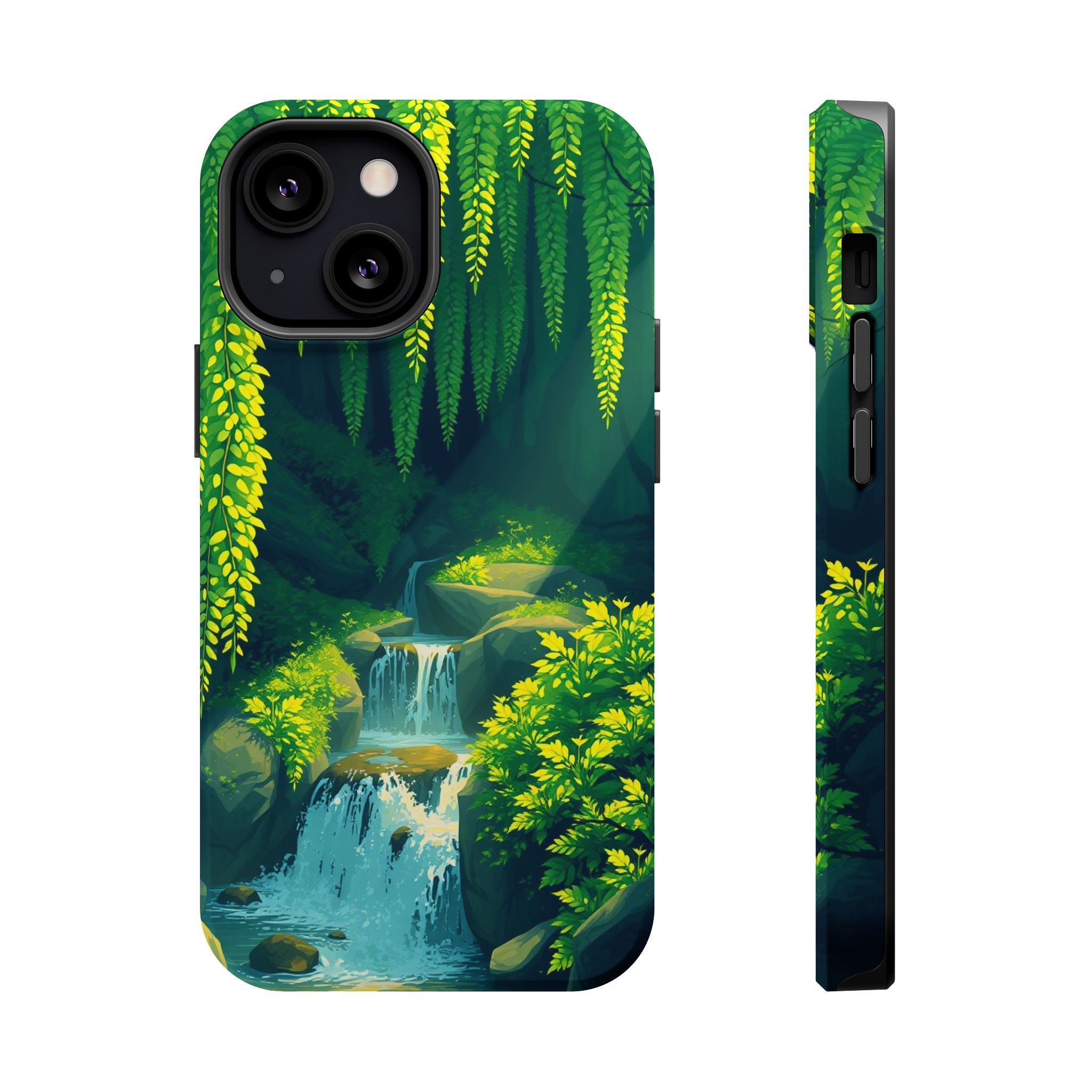 iPhone Earthy Wisteria Cascade Design Slim Everyday iPhone 13 Designer · iPhone