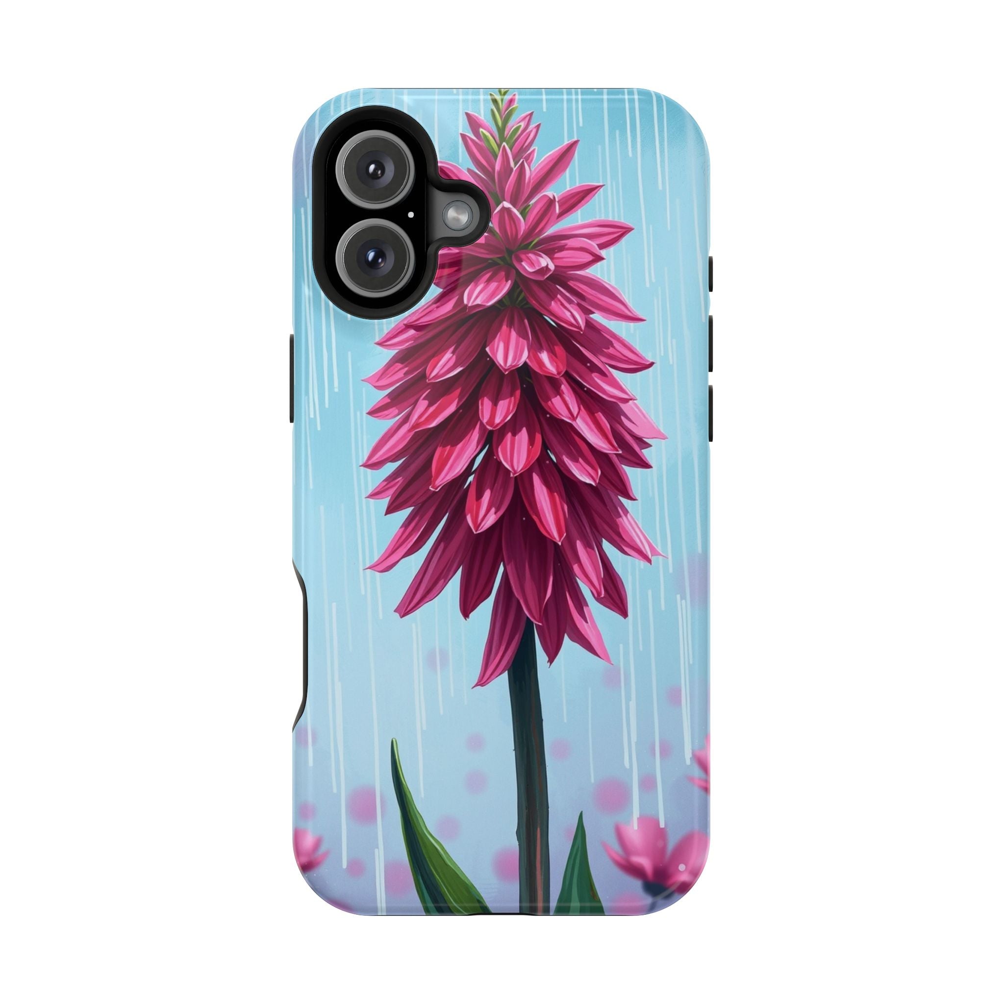 iPhone Cyan And Magenta Spring Shower Bloom Slim iPhone Everyday · iPhone Case