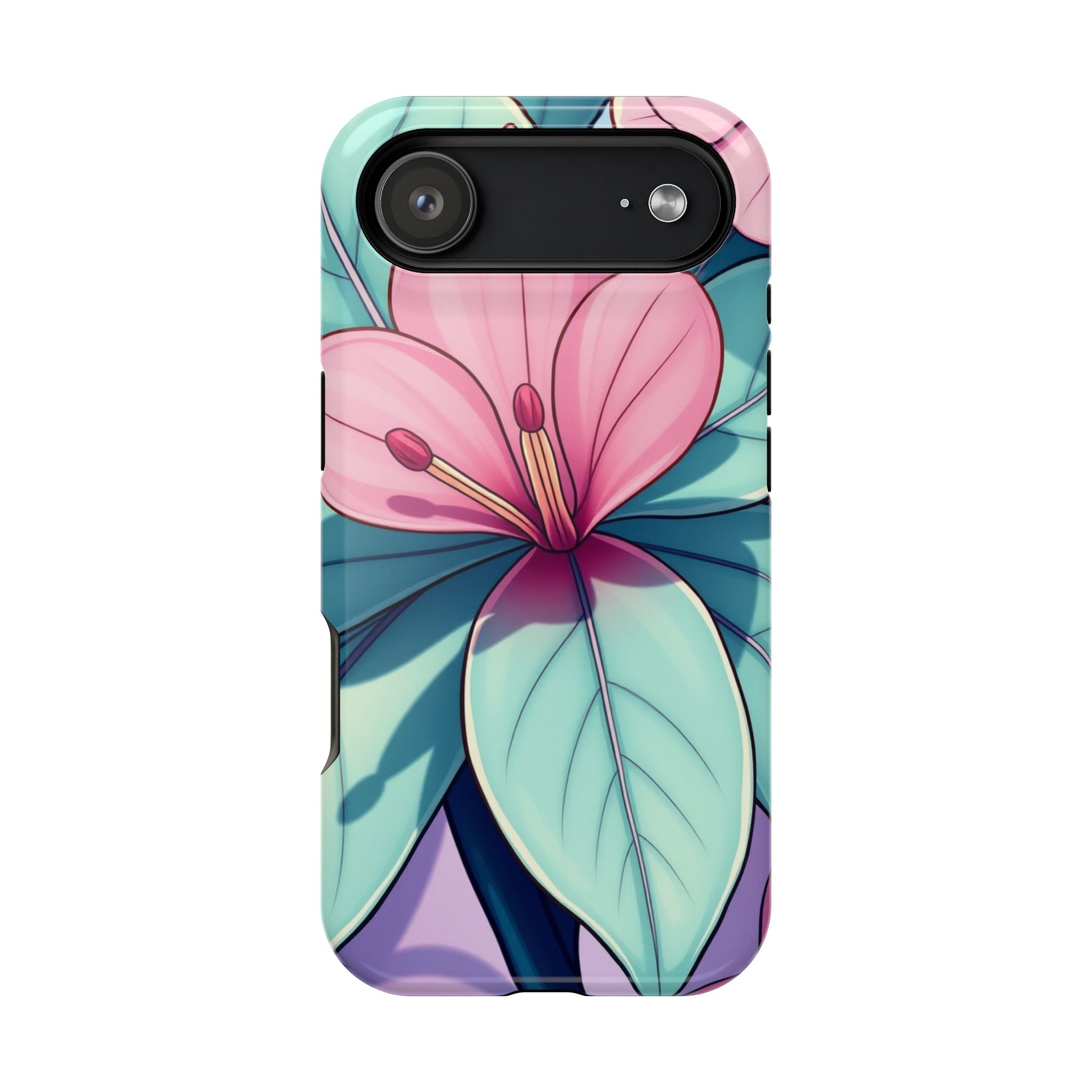 iPhone Earthy Tropical Bloom Design 11 Slim Everyday Designer Case · iPhone Case