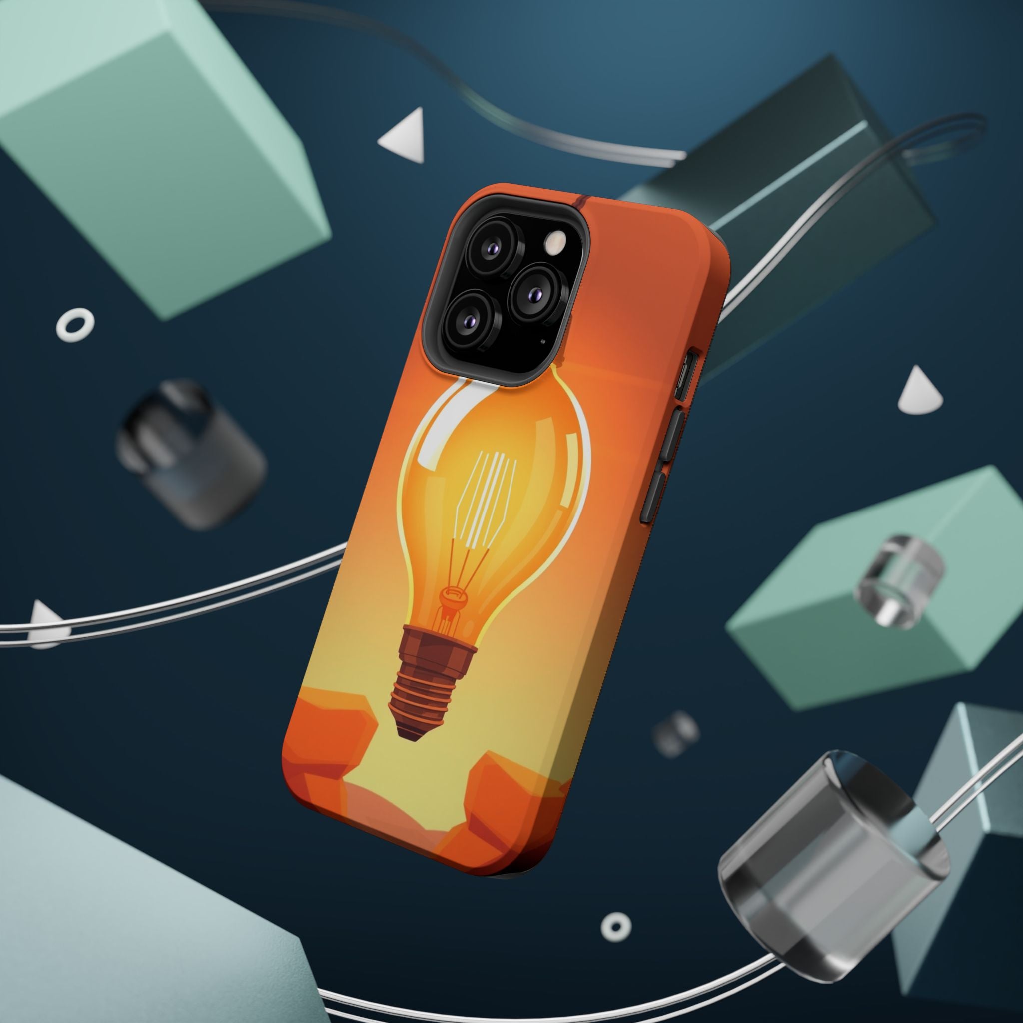 iPhone Edison Bulb Warm Enchanted Art Slim Everyday Designer Case · iPhone Case