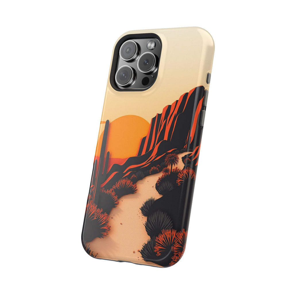 iPhone Serene Mesa Sunset Design 12 Slim Everyday Designer Case · iPhone Case