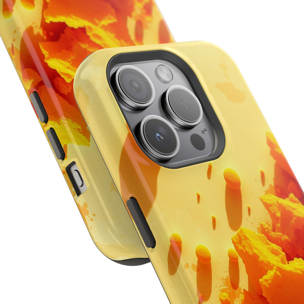 iPhone Mustard And Rust Dissolve Effect Slim Everyday iPhone Designer · iPhone C