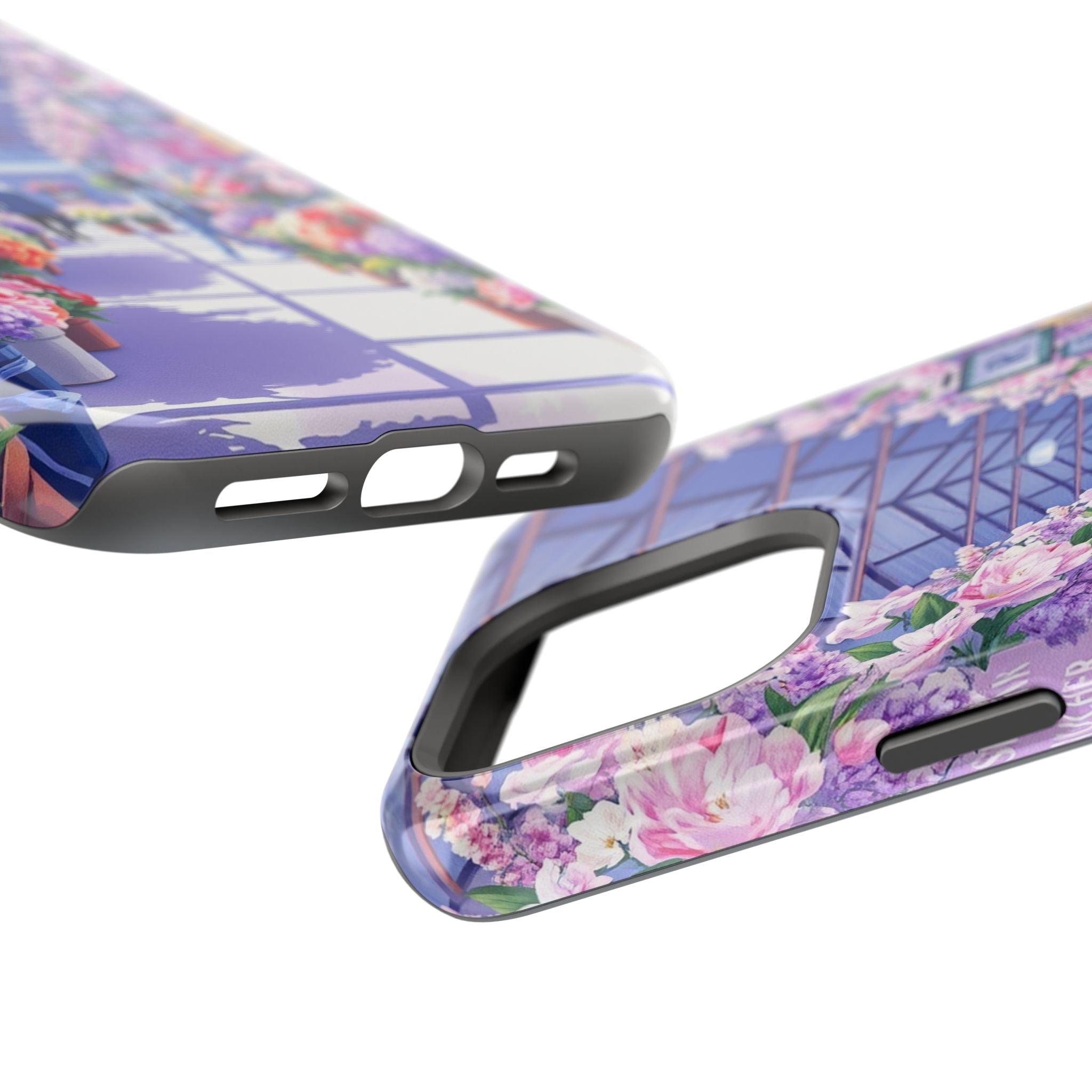 iPhone Flower Market Cinematic Art Clean Minimal Snap Cas Slim Snap Case · iPhon