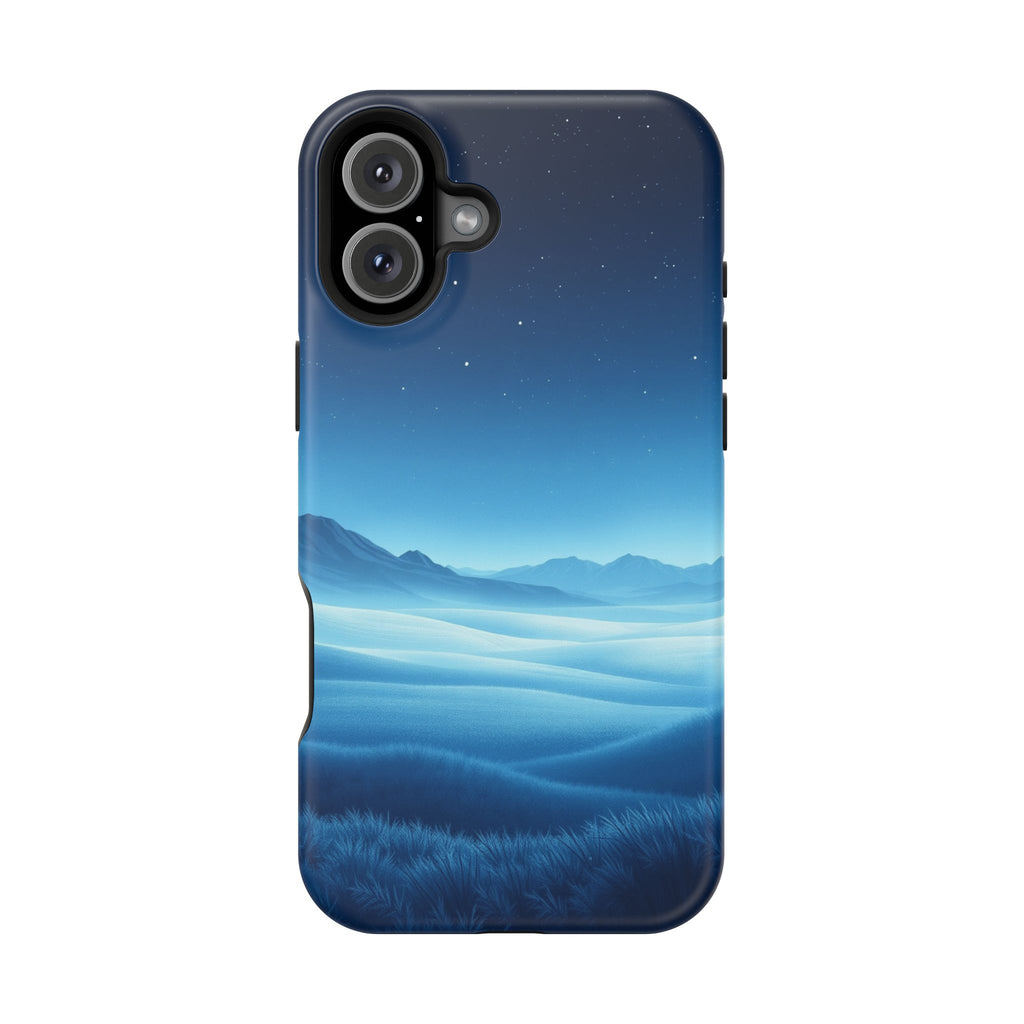 iPhone Midnight Blue And Silver Tundra Expanse Clean iPhone 17 Minimal · iPhone
