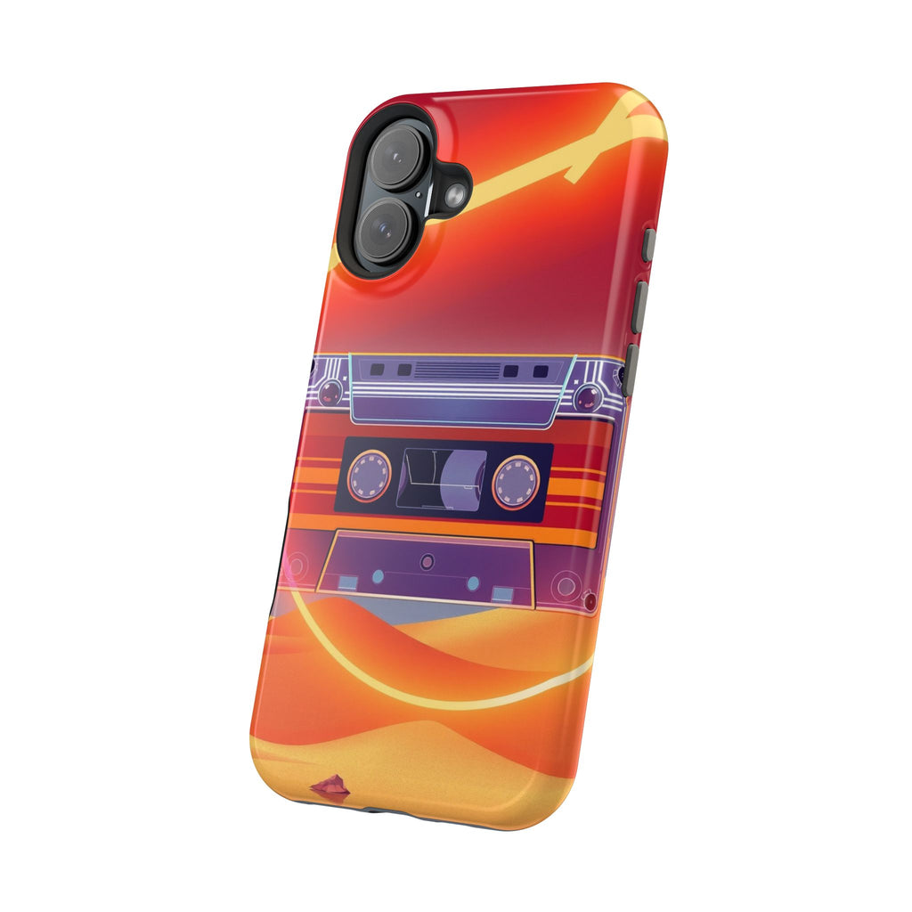 iPhone Cassette Tape Rewind Bold Art Slim Everyday Designer Case · iPhone Case