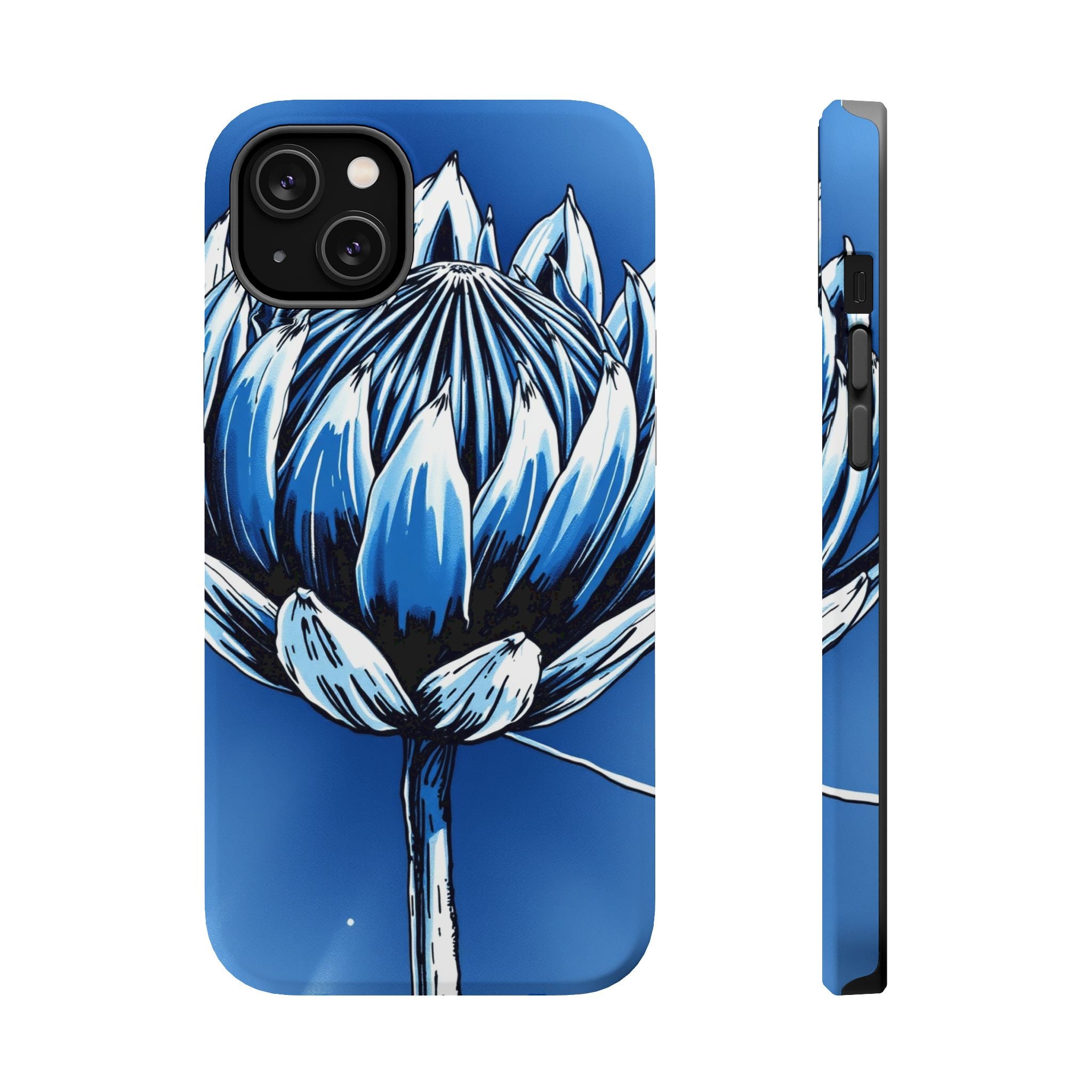 iPhone Protea Bold Hand-Drawn Sketch Slim Everyday Designer Case · iPhone Case
