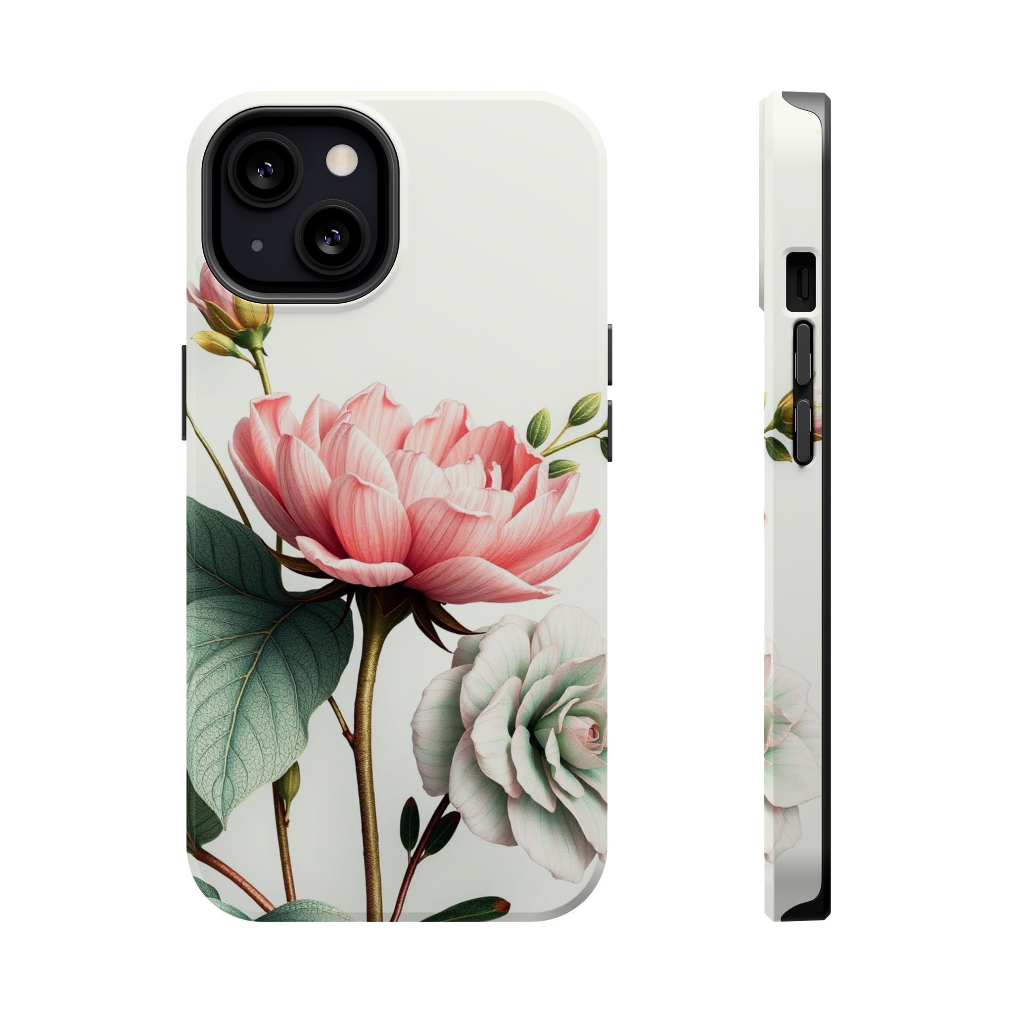 iPhone Vibrant Vintage Botanical Print Design Clean iPhone 14 Minimal · iPhone C