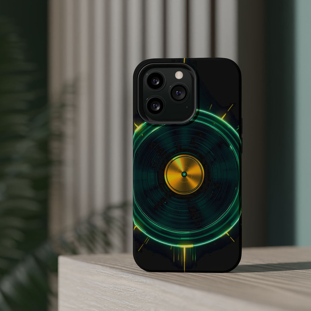 iPhone Dreamy Record Vinyl Spin Design Slim Everyday Designer Case · iPhone Case