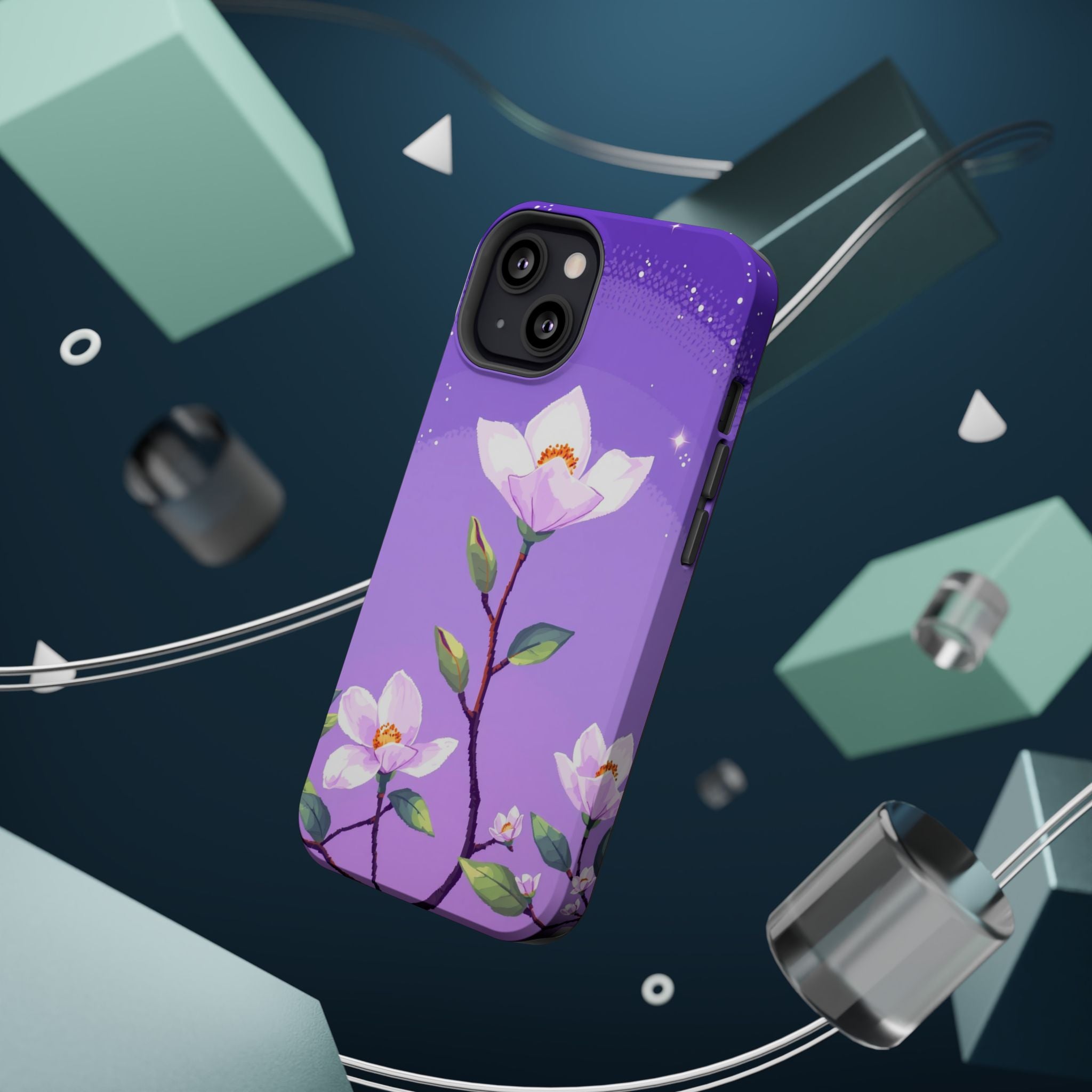 iPhone Magnolia Dream Enchanted Art Slim Everyday Designer Case · iPhone Case