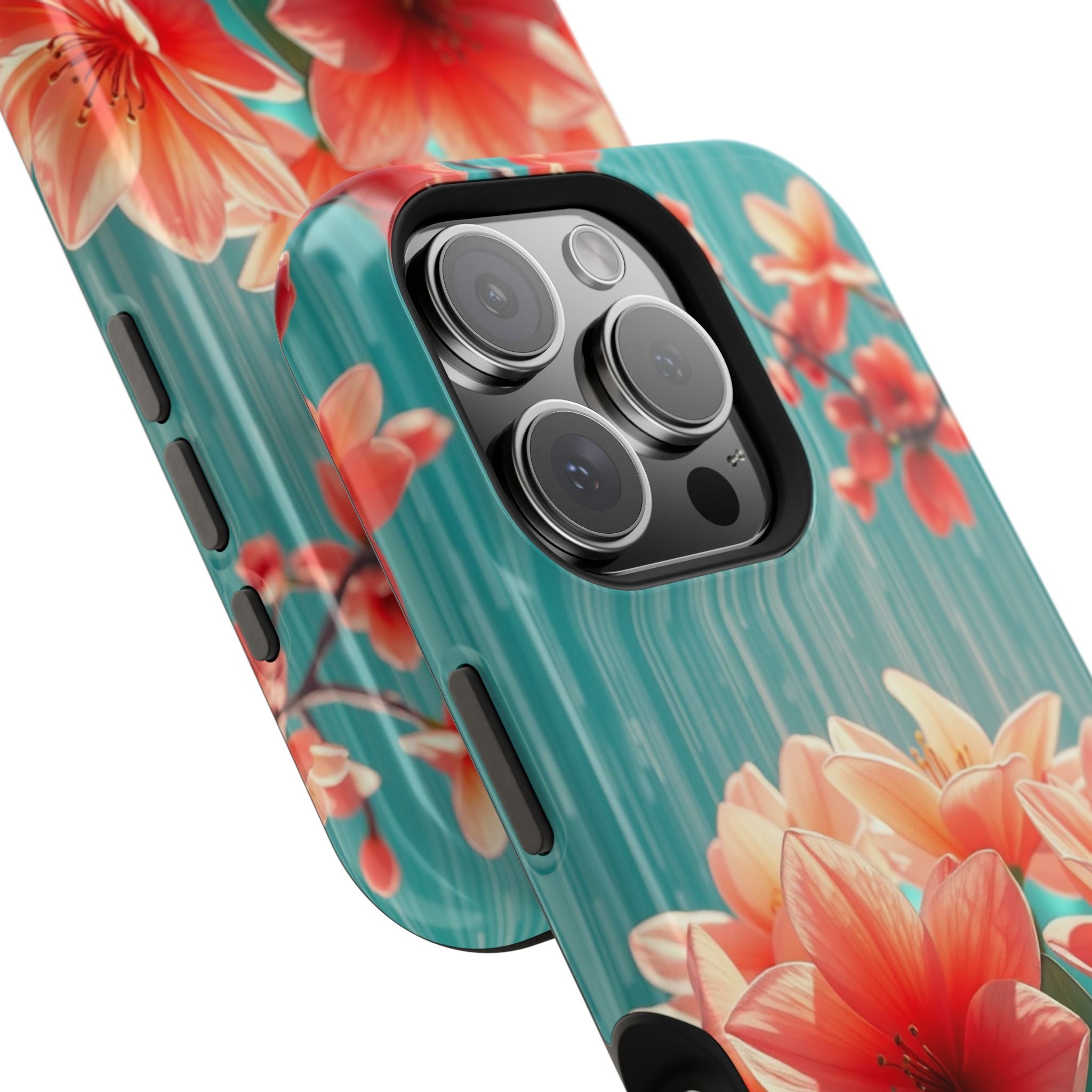 iPhone Spring Shower Bloom 3D Digital Slim Everyday Designer Case · iPhone Case