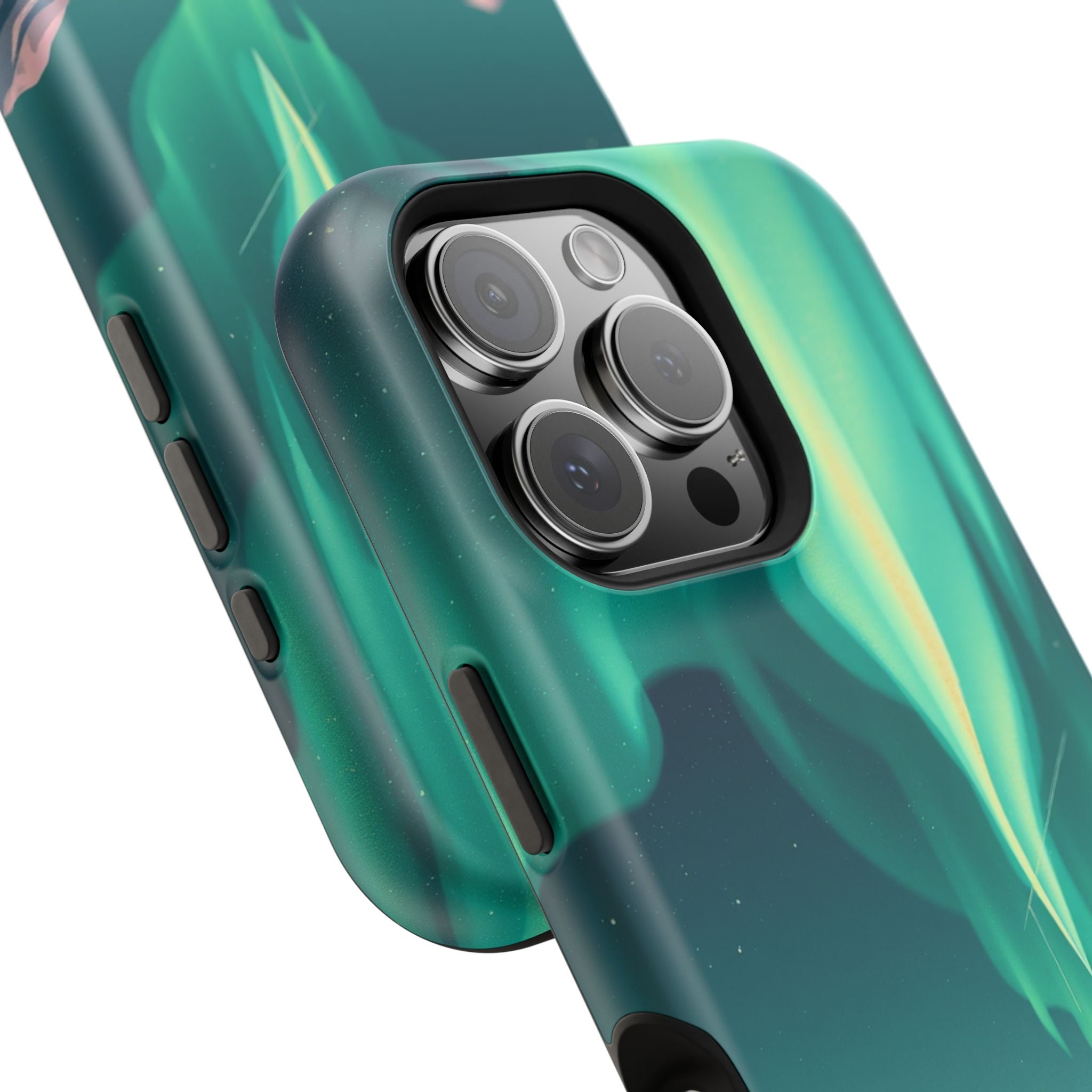 iPhone Mint And Blush Northern Lights Slim Everyday iPhone 14 Designer · iPhone