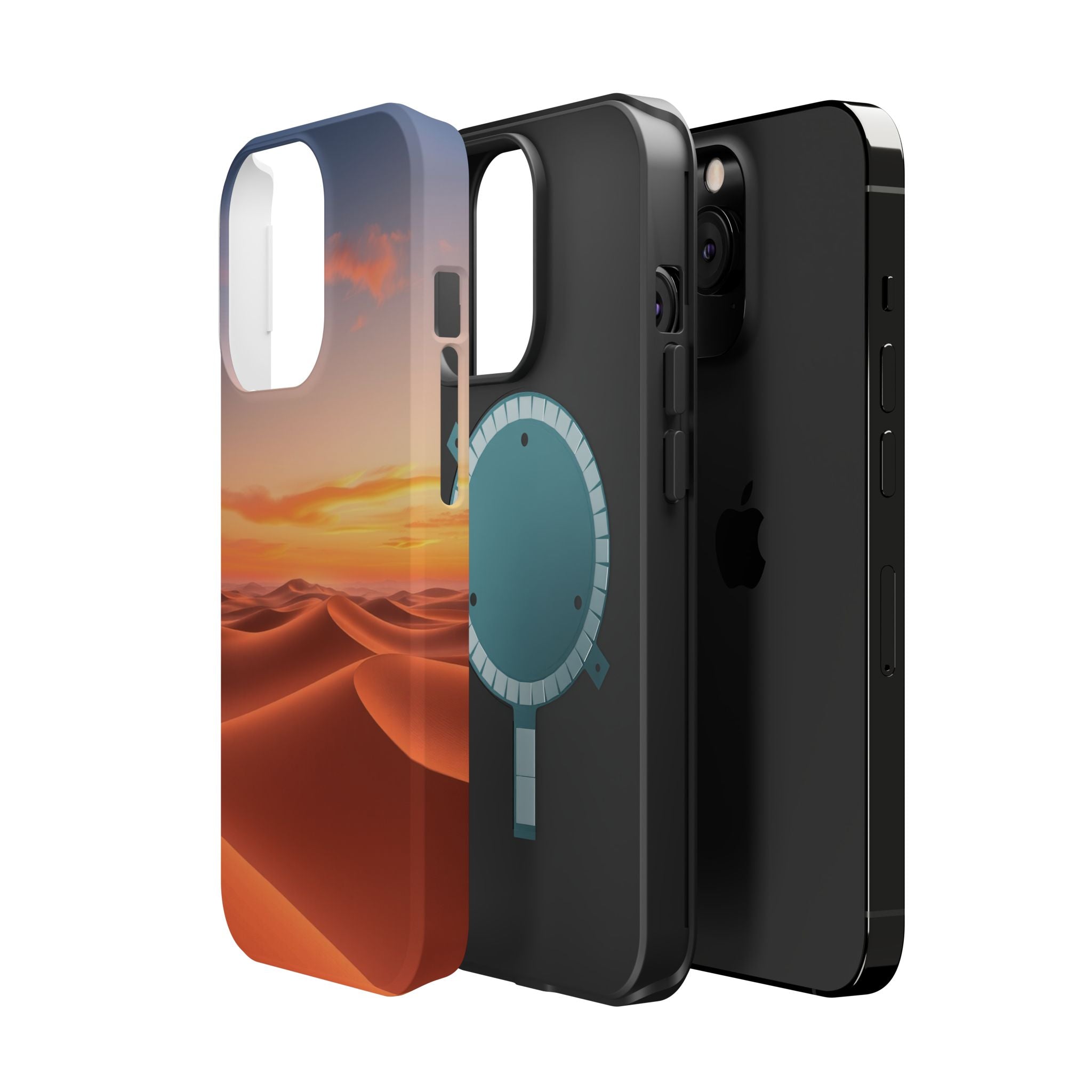 iPhone Burnt Orange And Sand Dunes at Dusk Slim iPhone Everyday · iPhone Case