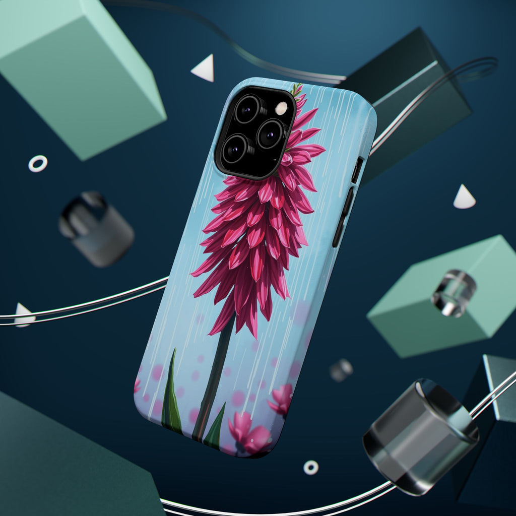 iPhone Cyan And Magenta Spring Shower Bloom Slim iPhone Everyday · iPhone Case