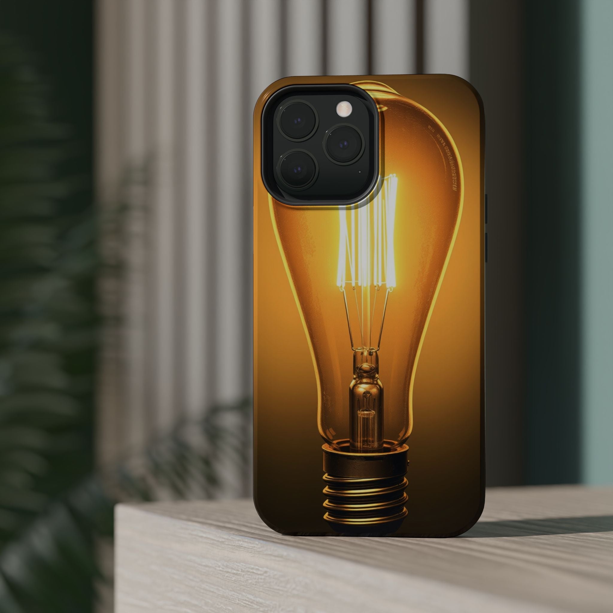 iPhone Edison Bulb Warm Enchanted Art Slim Everyday Designer Case · iPhone Case