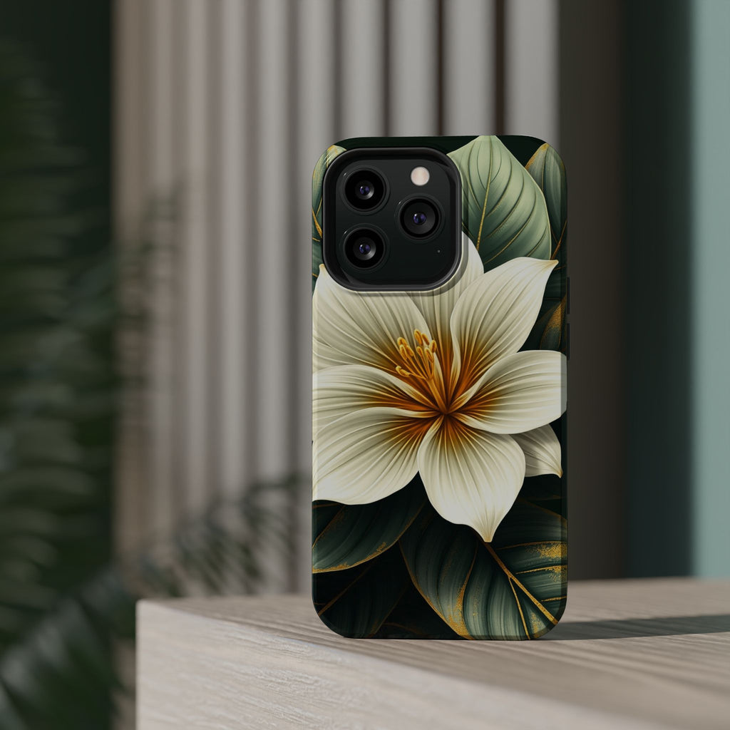 iPhone Radiant Tropical Bloom Design Slim Everyday Designer Case · iPhone Case