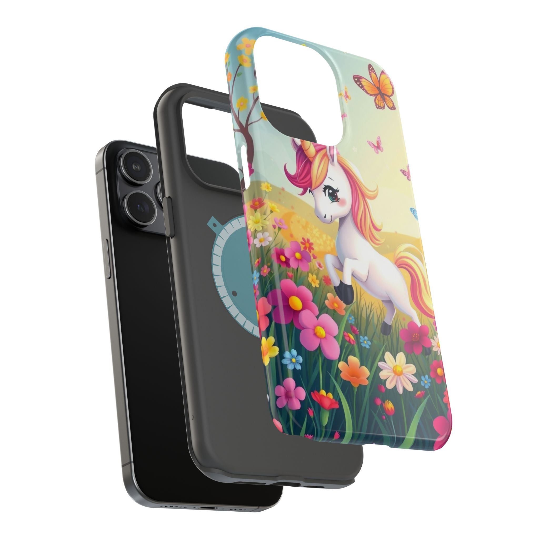 iPhone Magical Meadow Unicorn Kids Fun iPhone Phone Case Gift Slim · iPhone Case