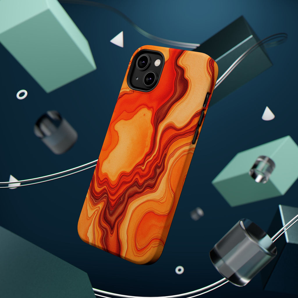 iPhone Fluid Art Vibrant Watercolor Slim Everyday Designer Case · iPhone Case