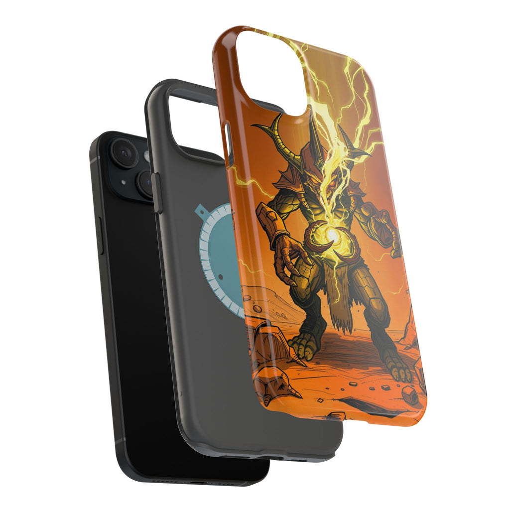 iPhone Burnt Orange And Sand Chaos Goblin Energy Clean Minimal Snap Case · iPhon