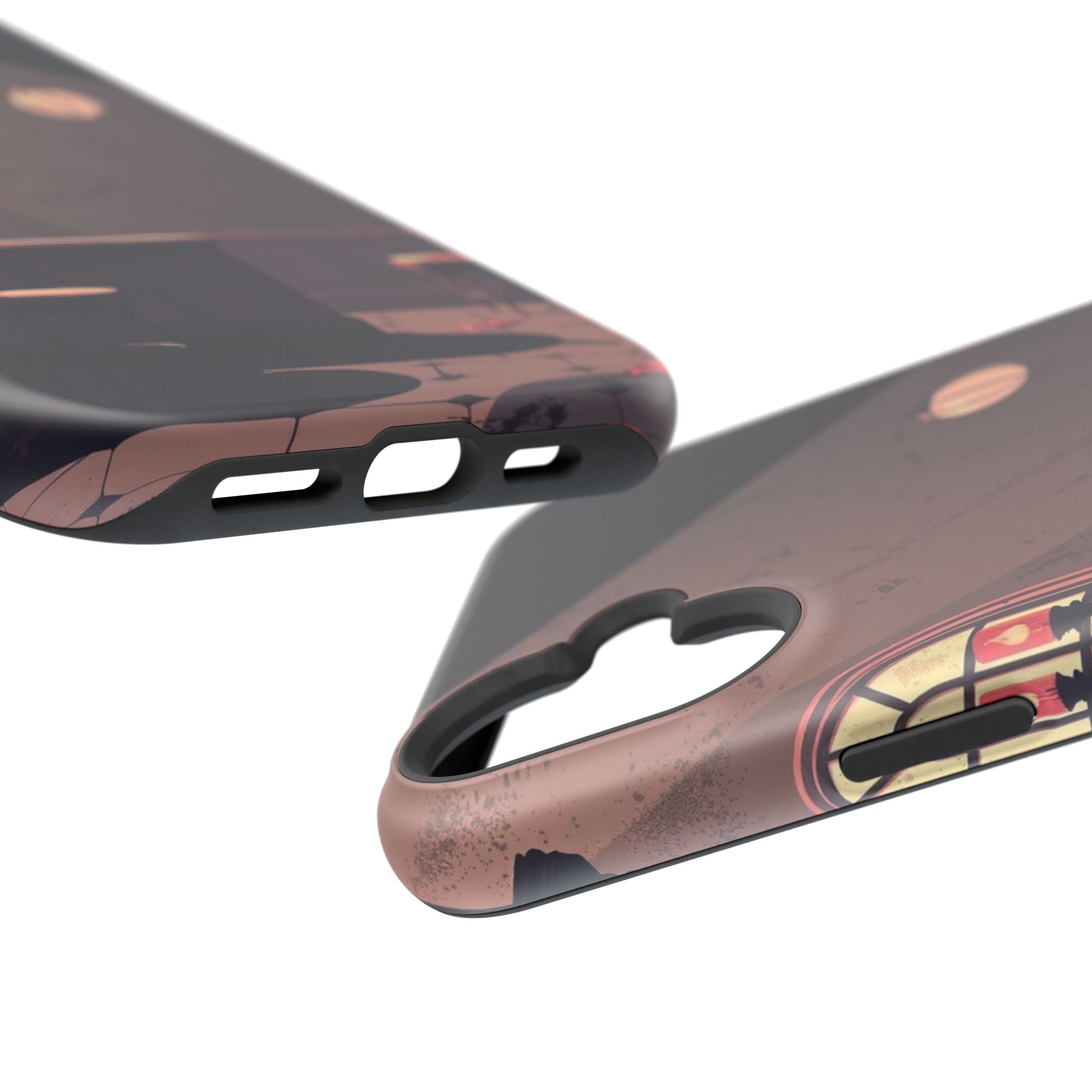 iPhone Speakeasy Dark Grunge Distressed Slim Everyday Designer Case · iPhone Cas
