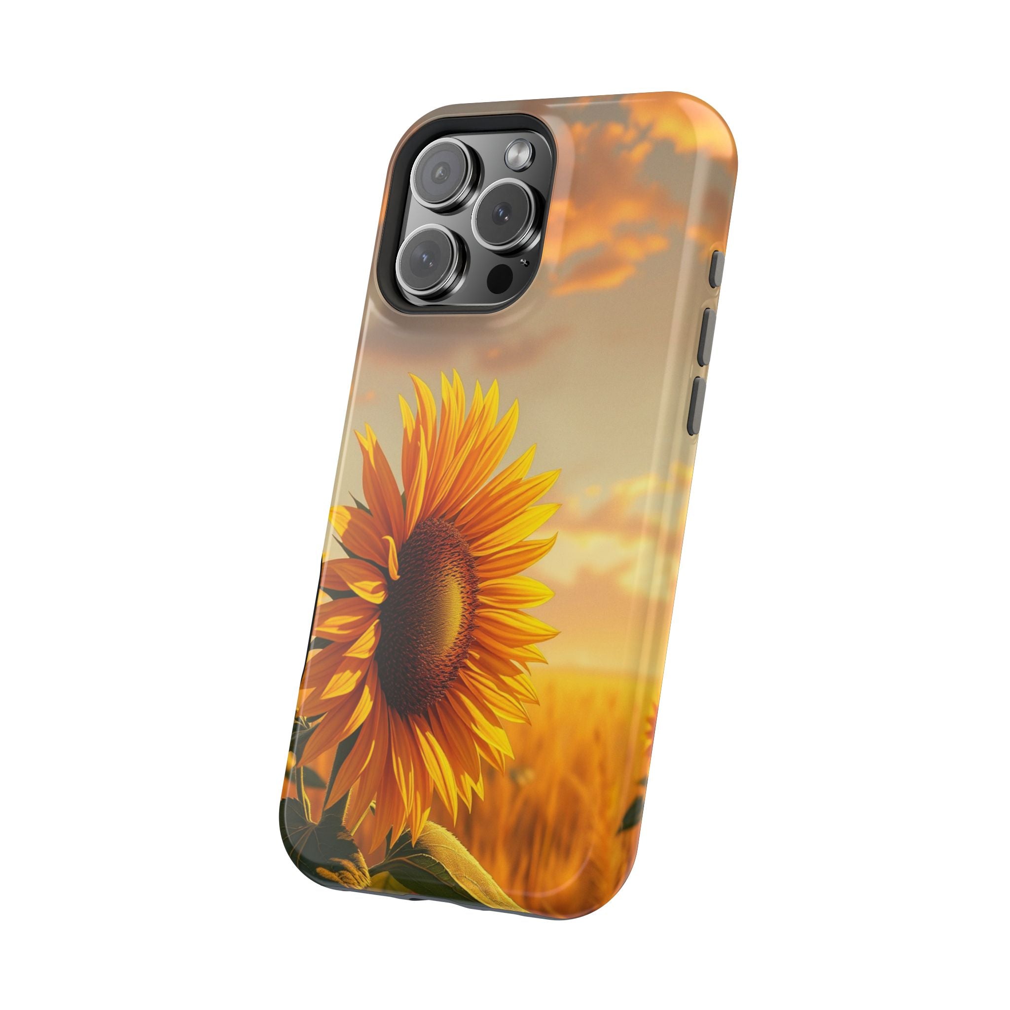 iPhone Sunflower Prairie Electric Art Slim Everyday Designer Case · iPhone Case