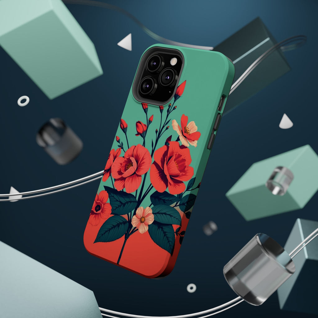 iPhone Pin-up Floral Cinematic Art Bold Modern Everyday Snap Case · iPhone Case