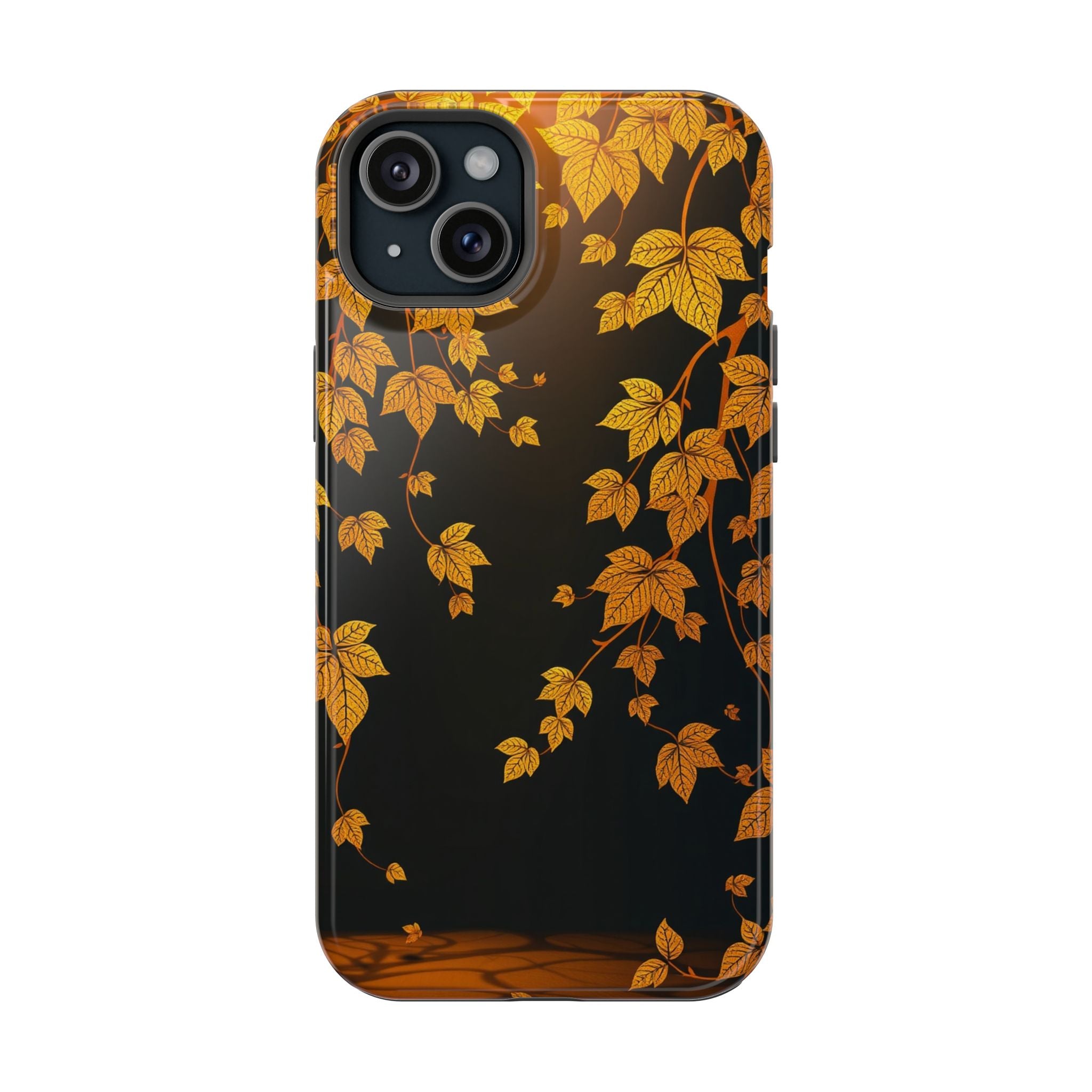 iPhone Mustard And Rust Art Nouveau Vine Slim Everyday iPhone 14 · iPhone Case