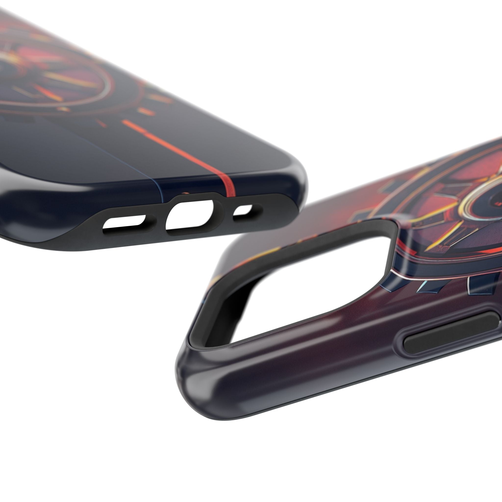 iPhone Rotary Electric Art Phone Bold Modern Everyday Snap Case · iPhone Case