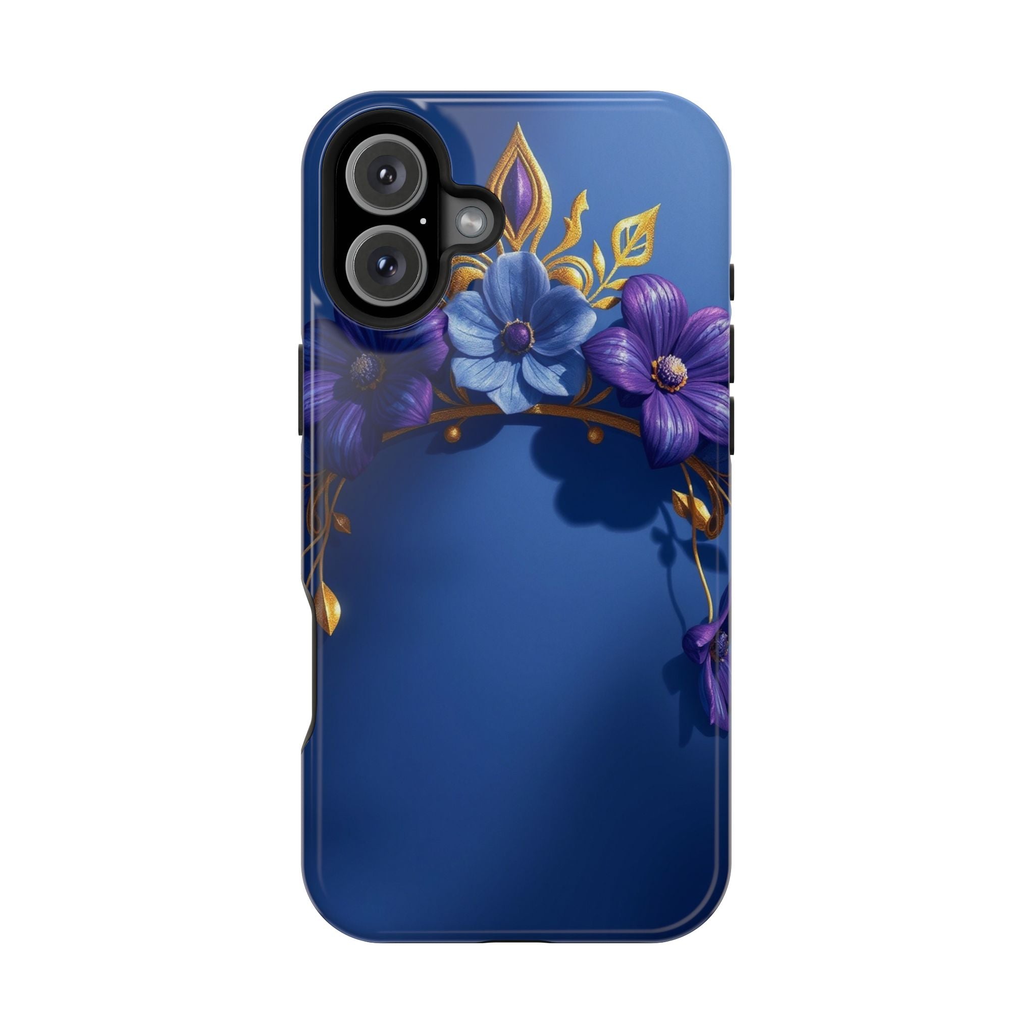 iPhone Vibrant Floral Crown Design 14 Slim Everyday Designer Case · iPhone Case