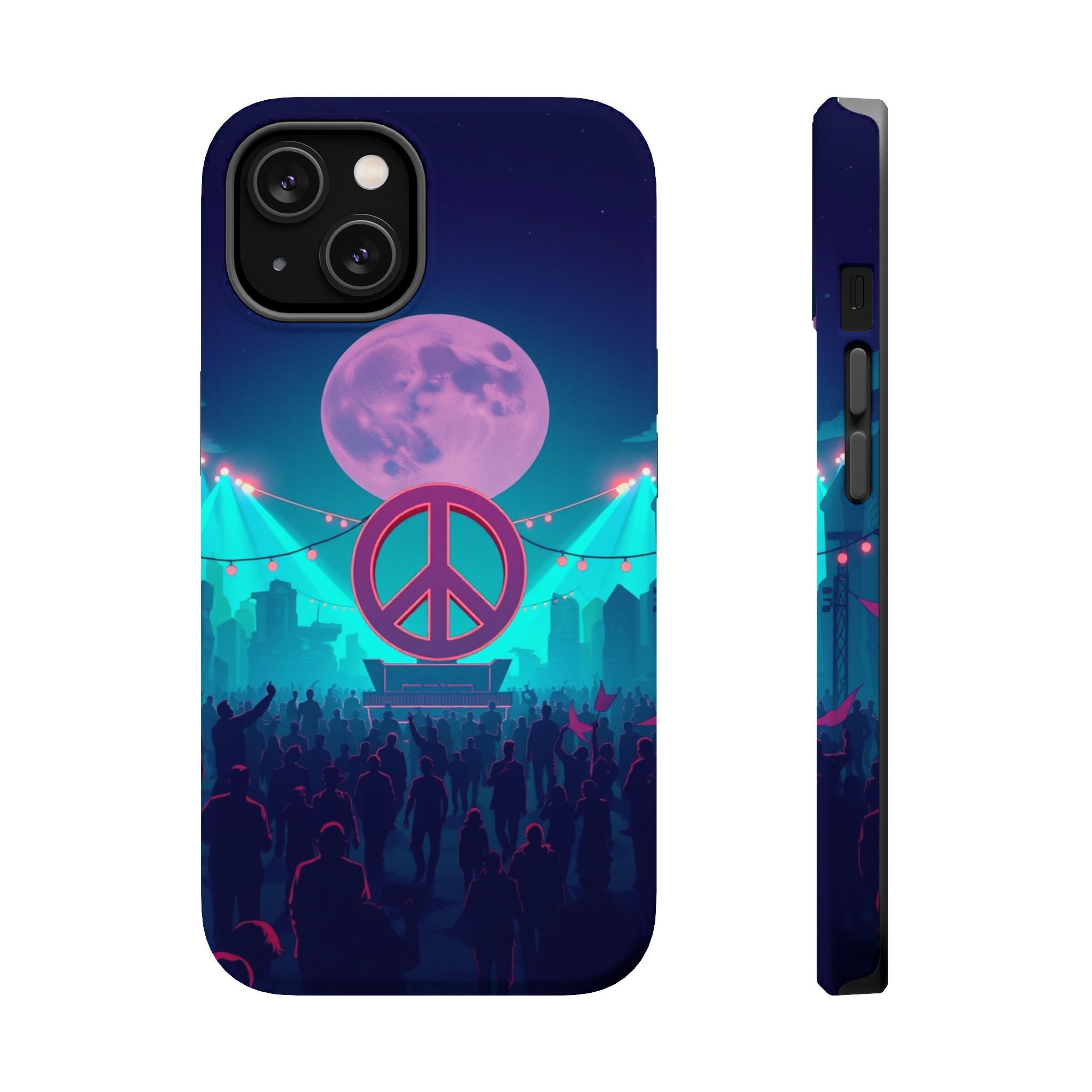 iPhone Woodstock Peace Mystic Art Bold Modern Everyday Snap Case · iPhone Case