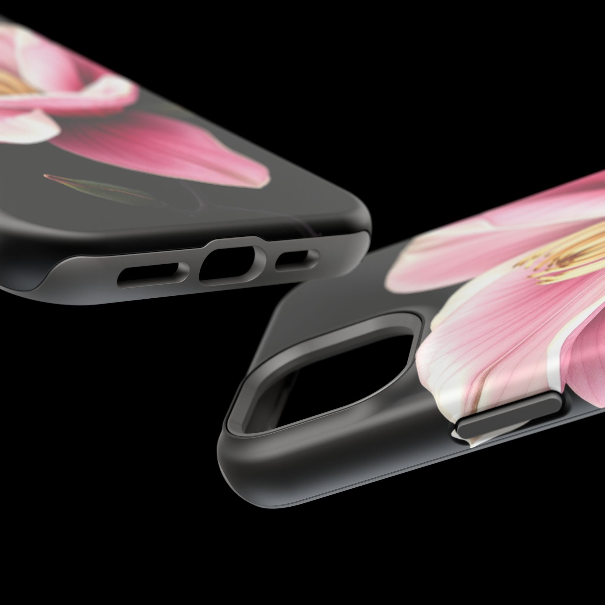 iPhone Magnolia Dream Dark Gothic Ink Slim Everyday Designer Case · iPhone Case