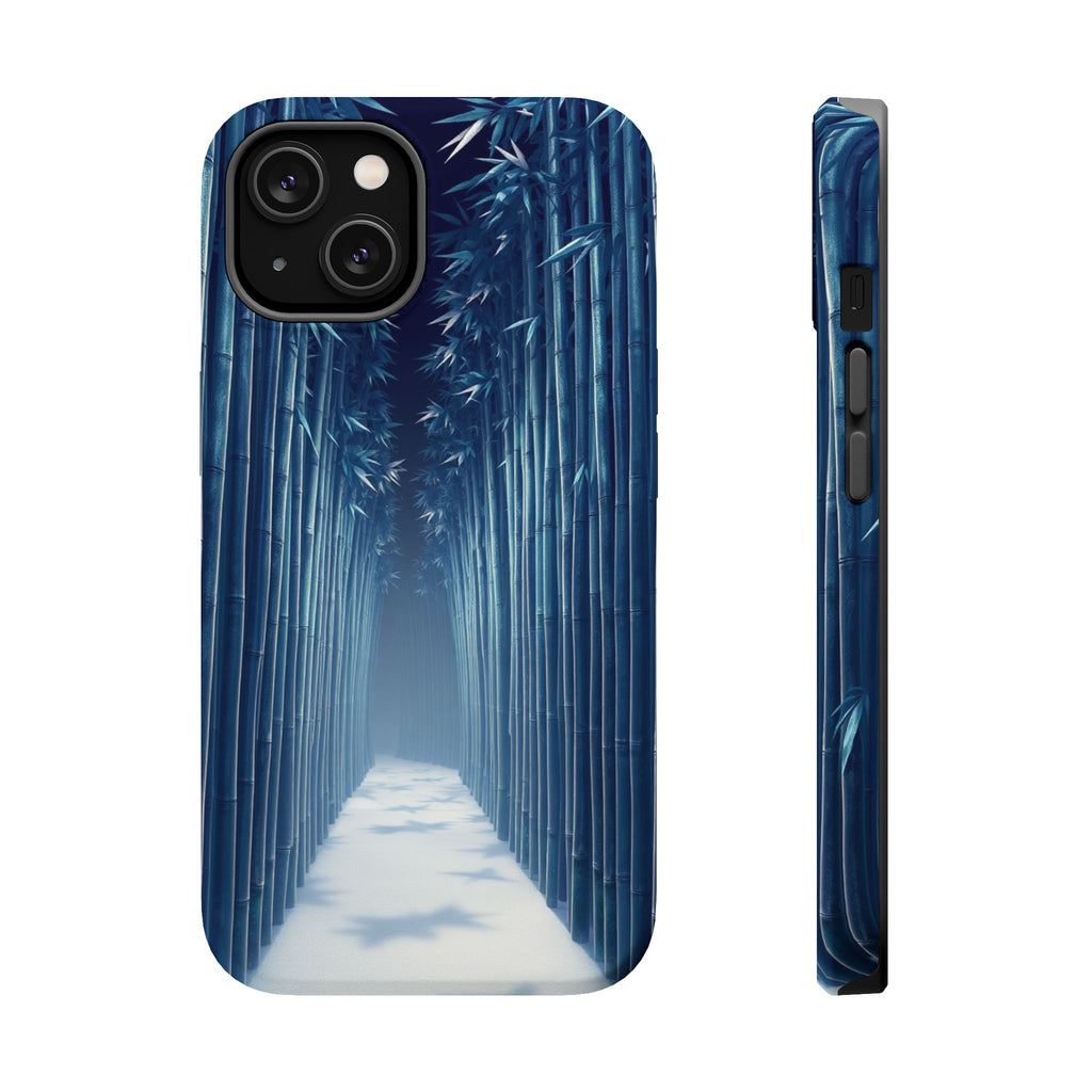 iPhone Bamboo Grove Electric Art Bold Modern Everyday Snap Case · iPhone Case