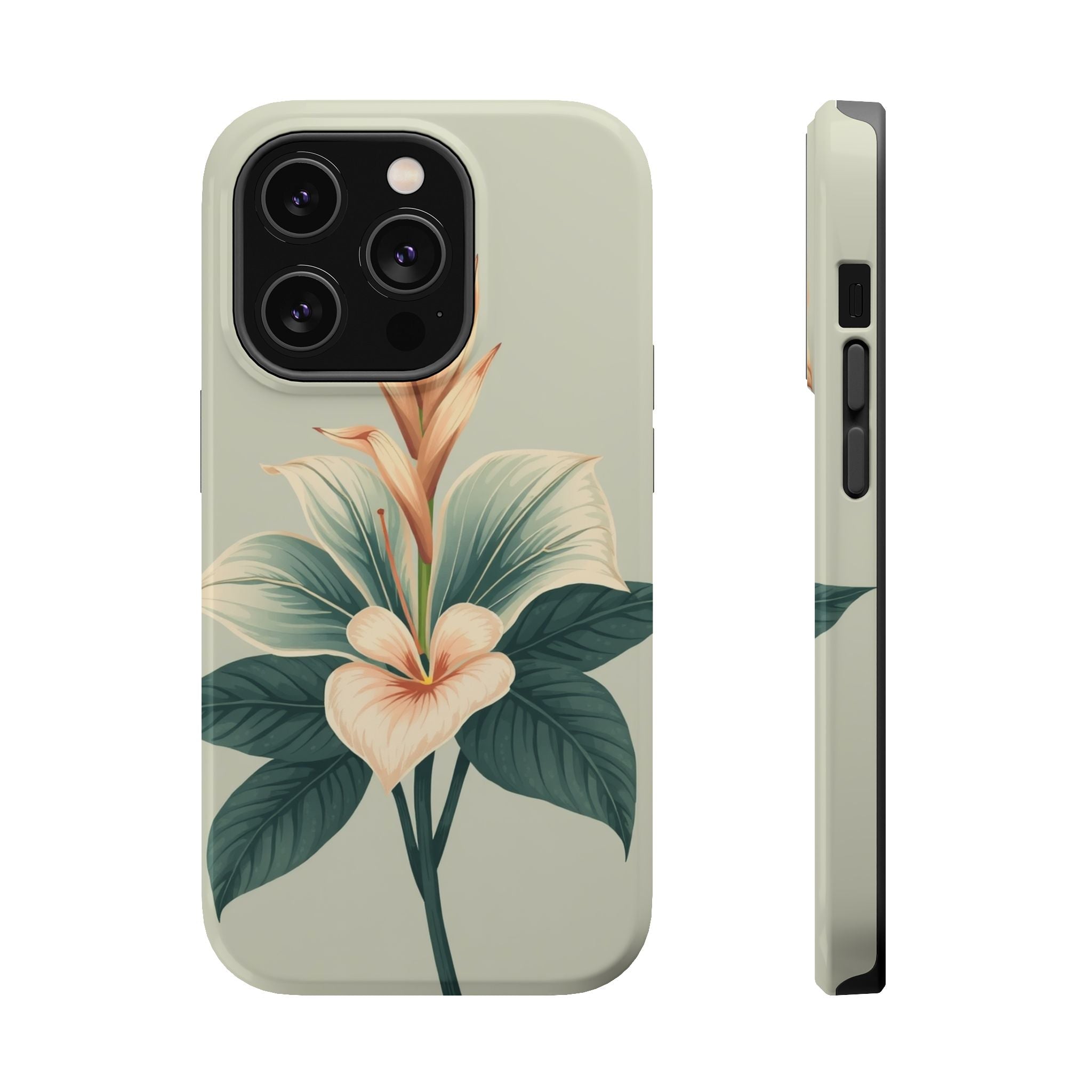 iPhone Tropical Bloom Cinematic Art Slim Everyday Designer Case · iPhone Case