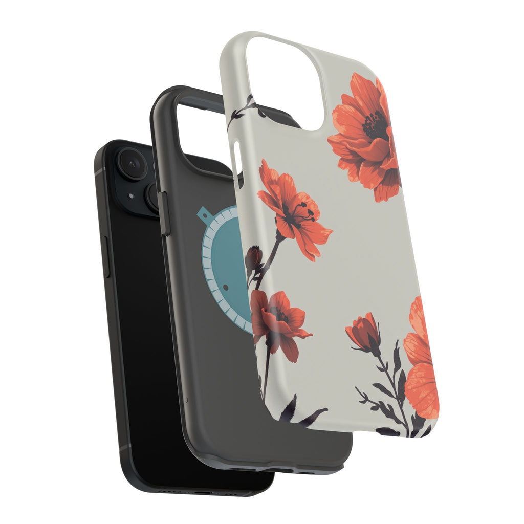 iPhone Dreamy Floral Ink Wash Design Slim Everyday iPhone 13 Designer · iPhone C