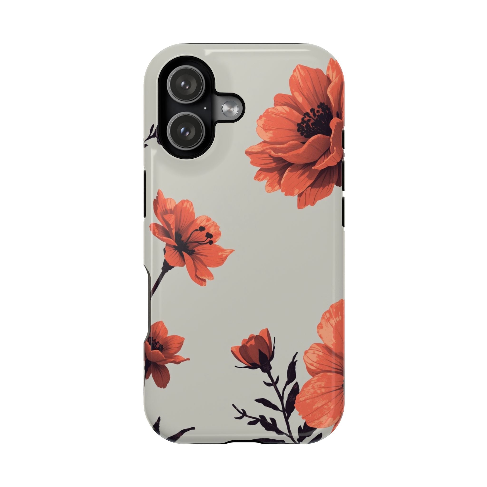 iPhone Dreamy Floral Ink Wash Design Slim Everyday iPhone 13 Designer · iPhone C
