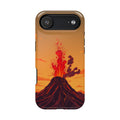 iPhone Sunset Amber And Peach Volcanic Eruption Soft iPhone Finish · iPhone Case
