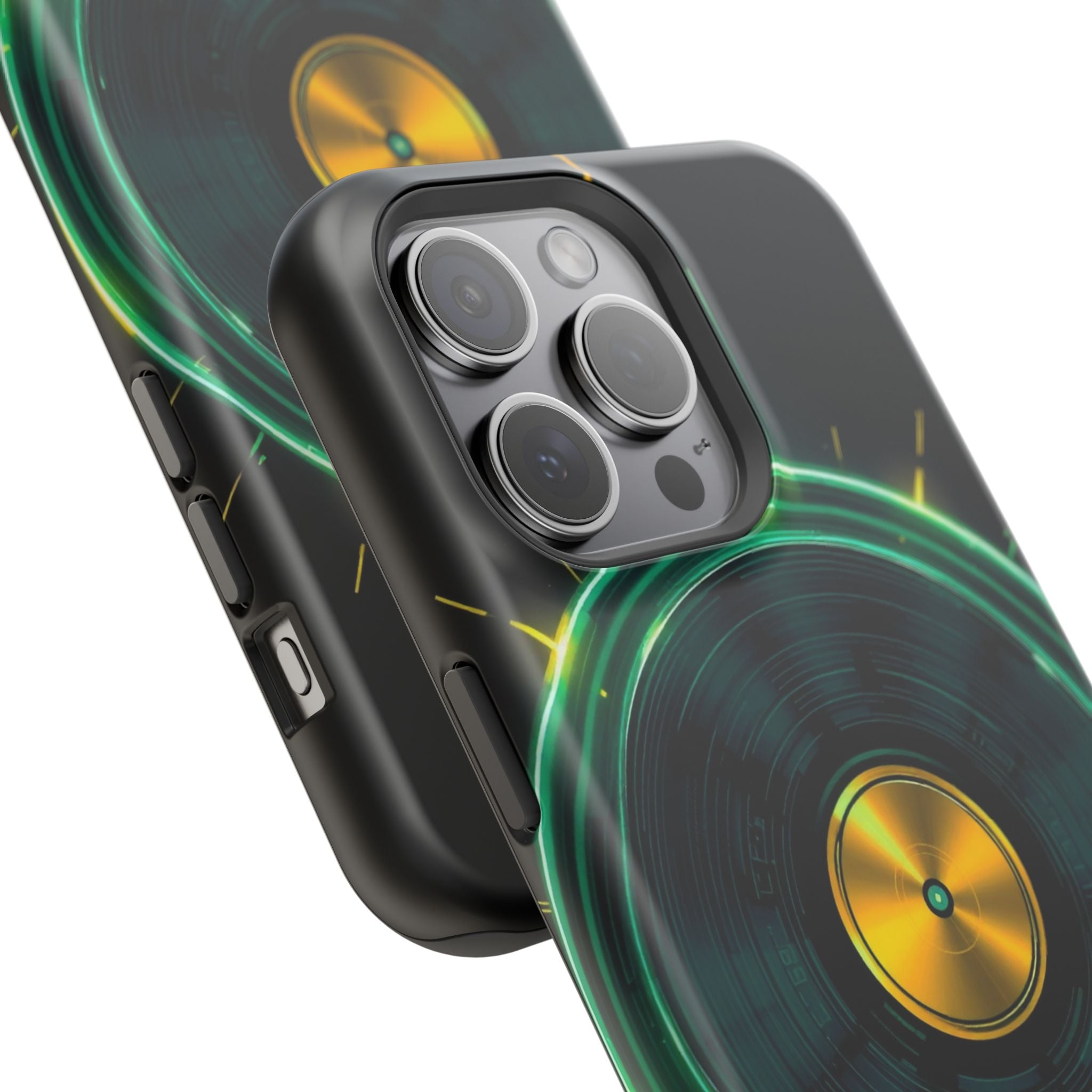 iPhone Dreamy Record Vinyl Spin Design Slim Everyday Designer Case · iPhone Case