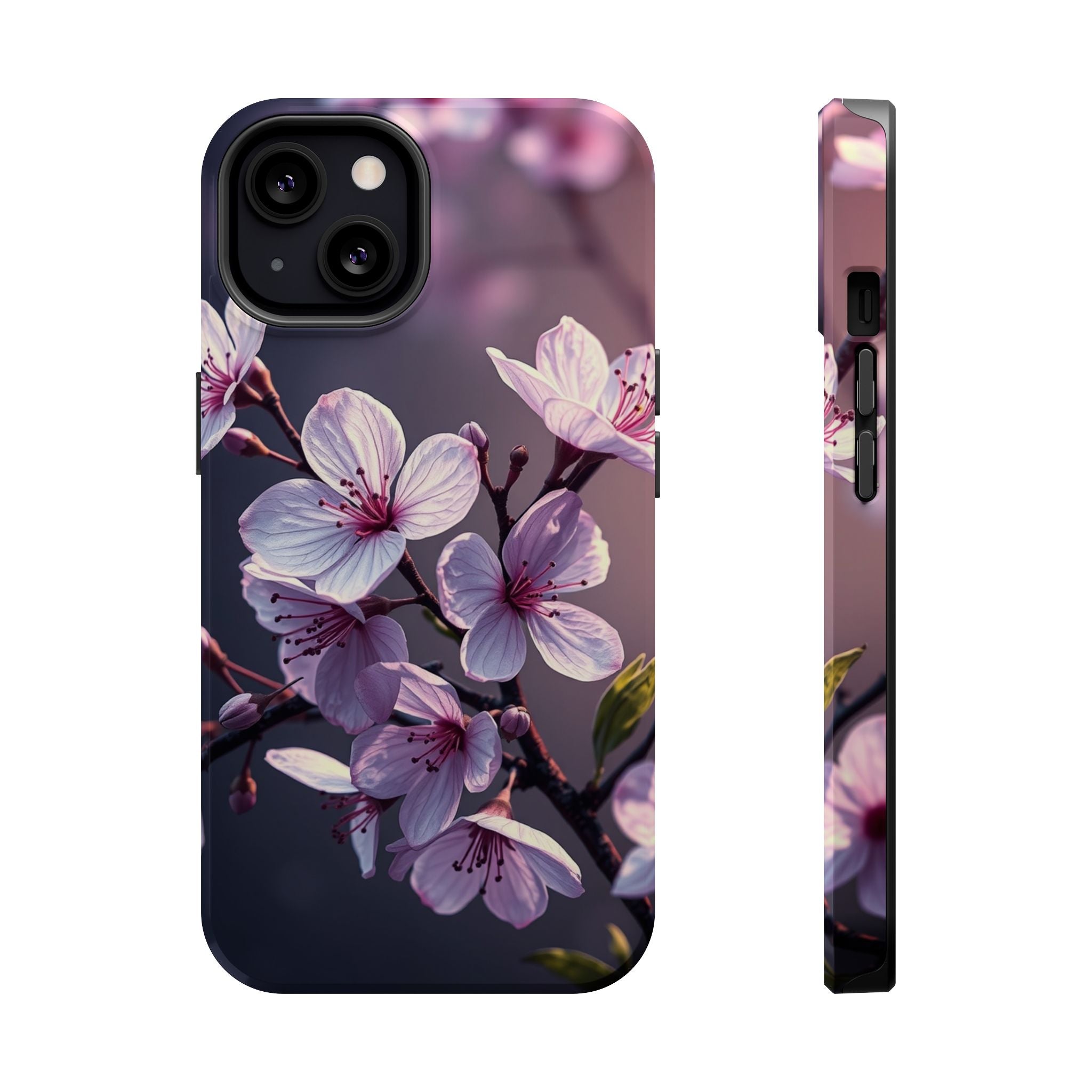 iPhone Cherry Blossom Enchanted Art Artistic Everyday Cas Slim Snap Case · iPhon