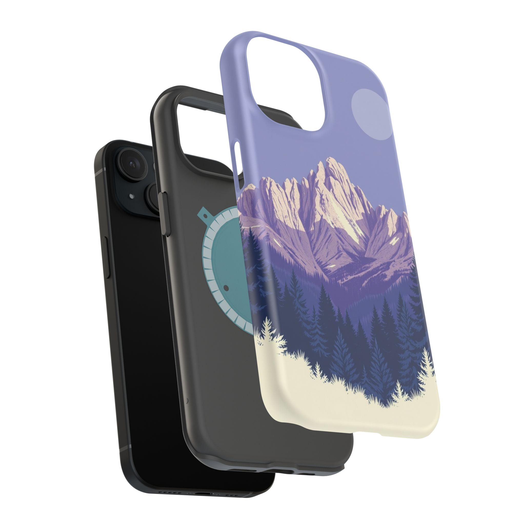 iPhone Pine Ridge Serene Design Slim Everyday Designer Case · iPhone Case