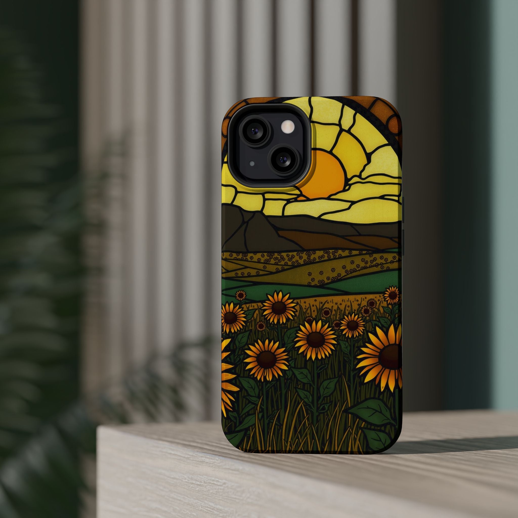 iPhone Sunflower Prairie Enchanted Art Slim Everyday Designer Case · iPhone Case
